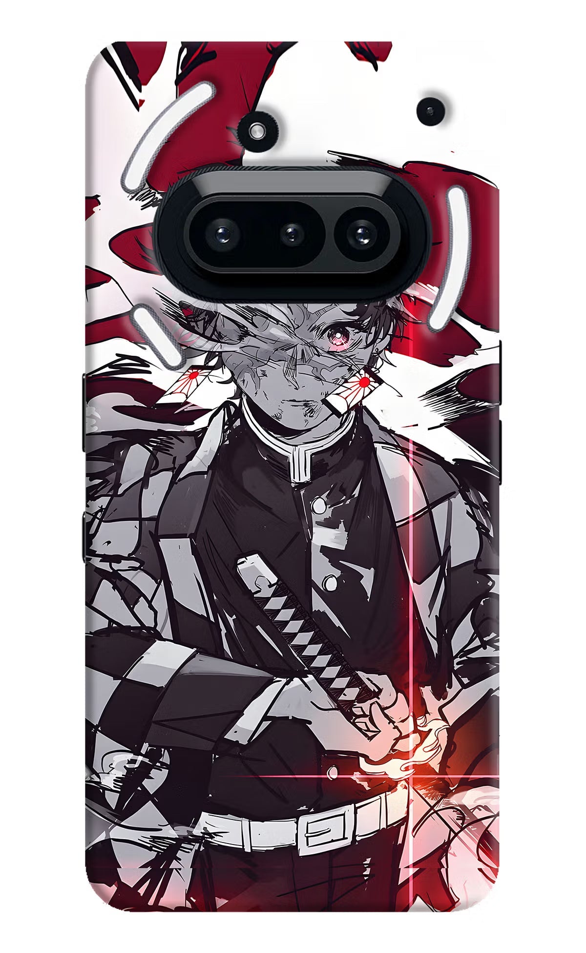 Demon Slayer Nothing Phone 3A Hard Case Back Cover by Casekaro