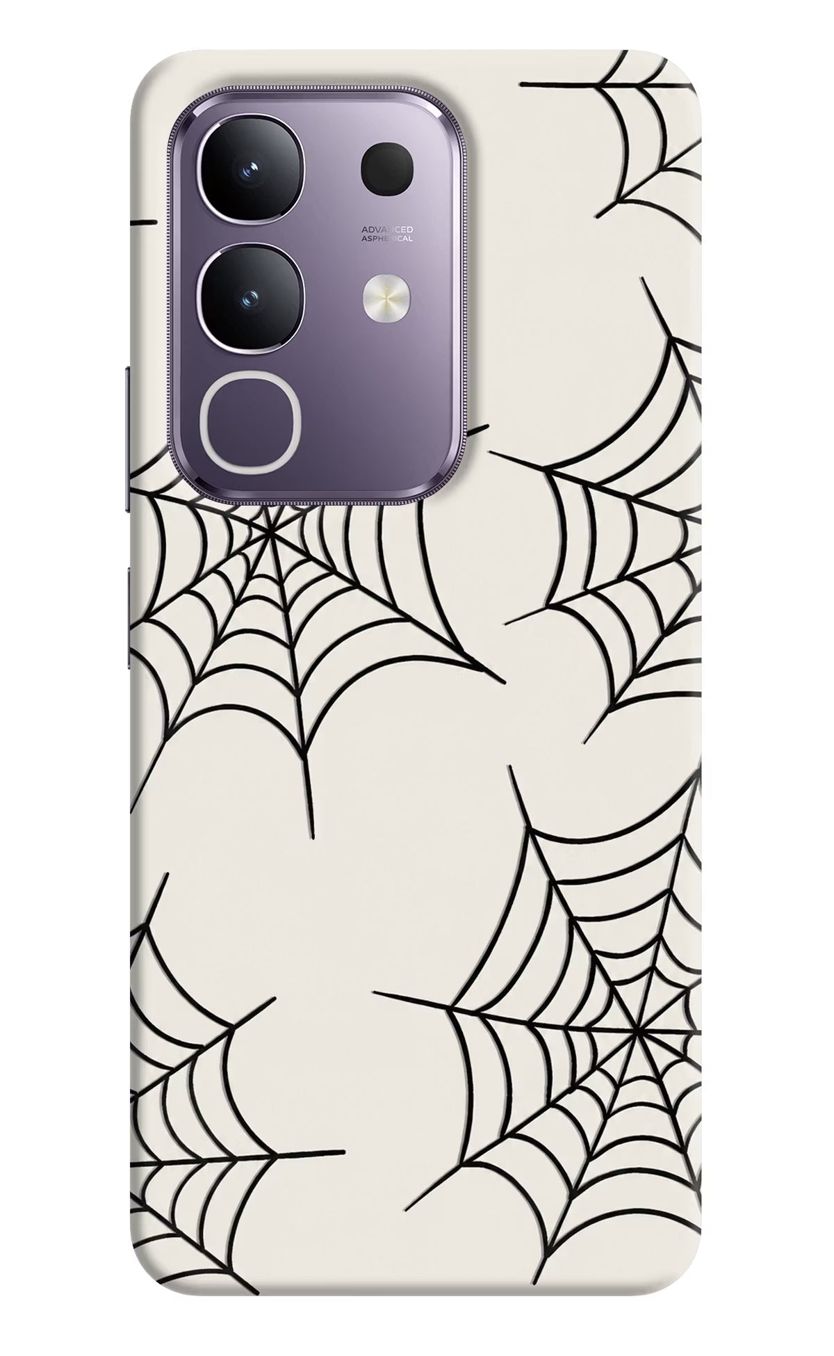 Spider Web Vivo T4x 5G Hard Case Back Cover by Casekaro