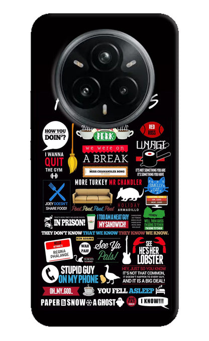FRIENDS Realme 14 Pro Plus 5G Hard Case Back Cover by Casekaro