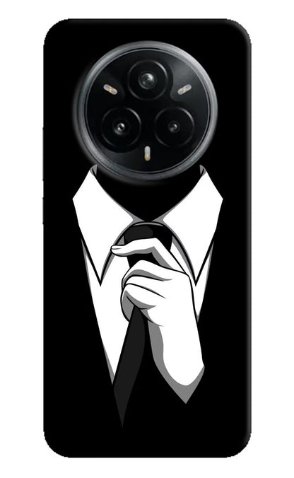 Black Tie Realme 14 Pro Plus 5G Hard Case Back Cover by Casekaro