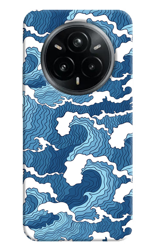 Blue Waves Realme 14 Pro Plus 5G Hard Case Back Cover by Casekaro