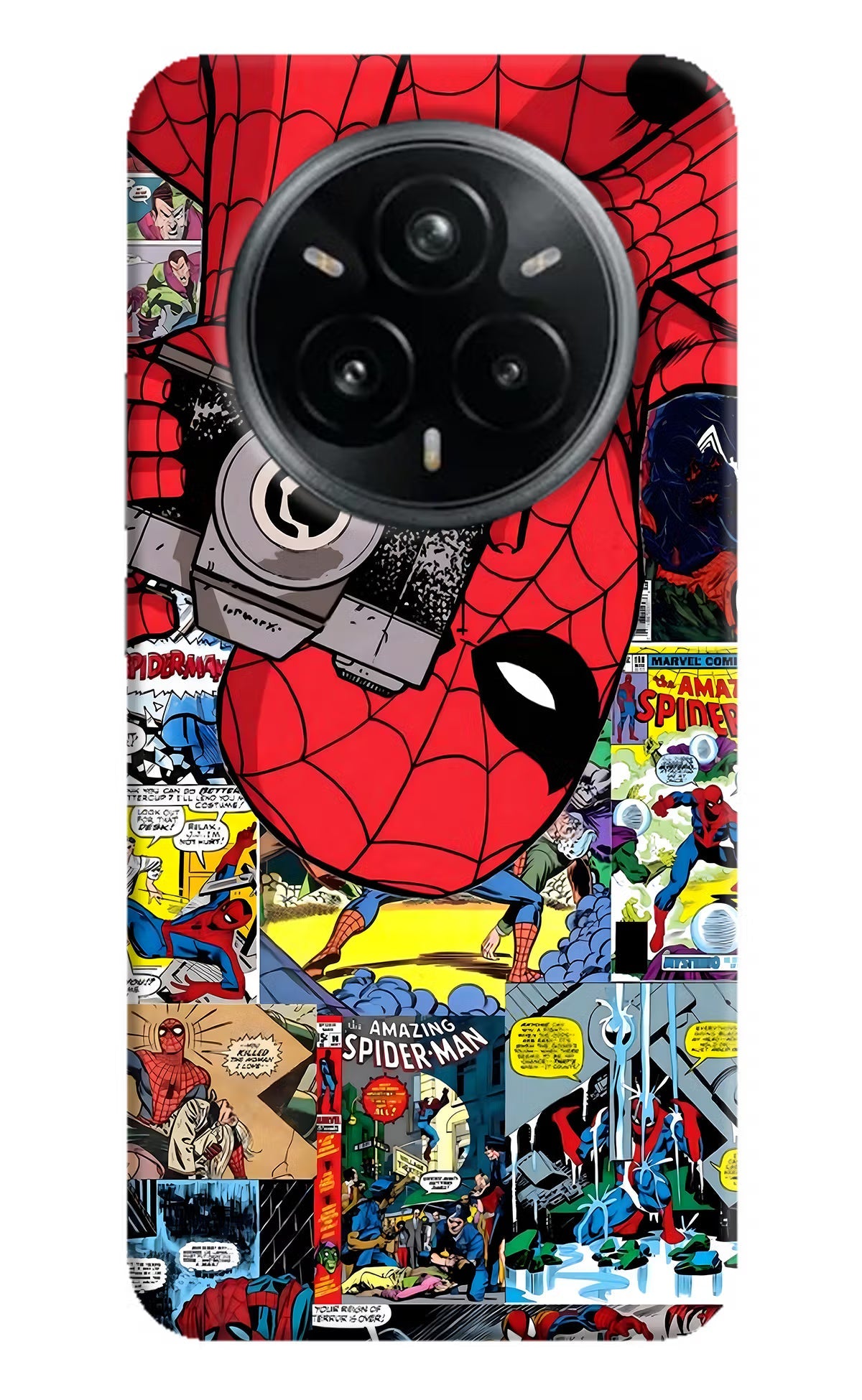 Spider Man Realme 14 Pro Plus 5G Hard Case Back Cover by Casekaro