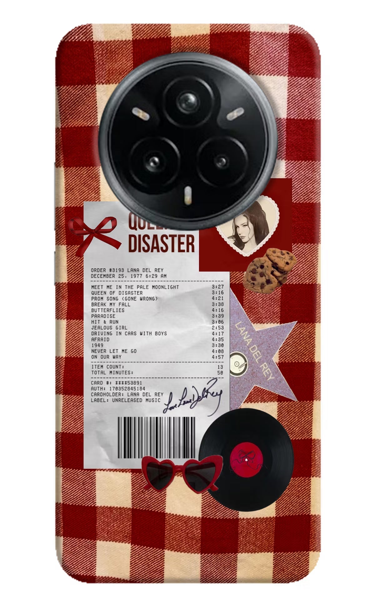 Queen of Disaster Realme 14 Pro Plus 5G Hard Case Back Cover by Casekaro
