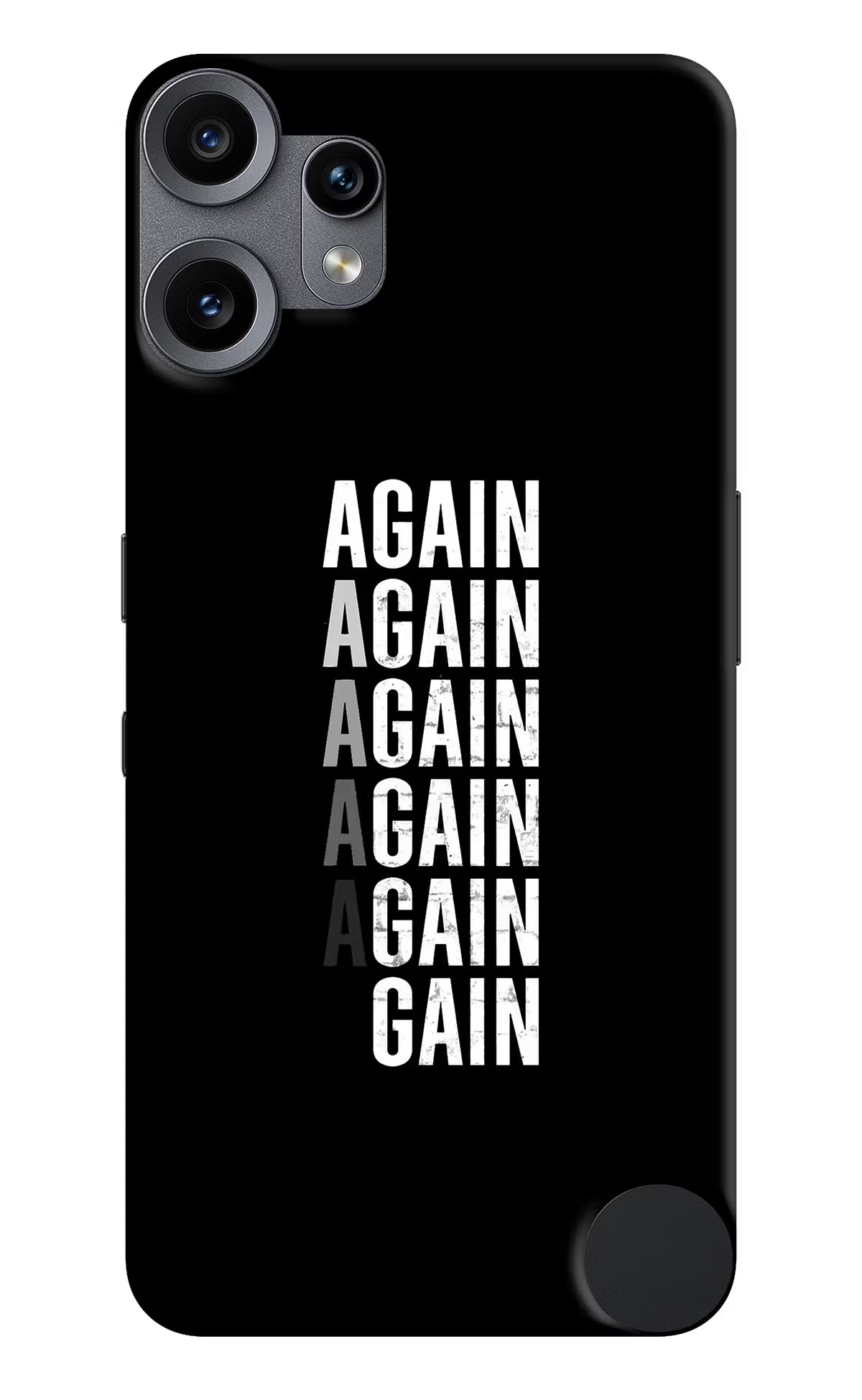 Again Again Gain CMF by Nothing Phone 2 Pro Hard Case Back Cover by Casekaro