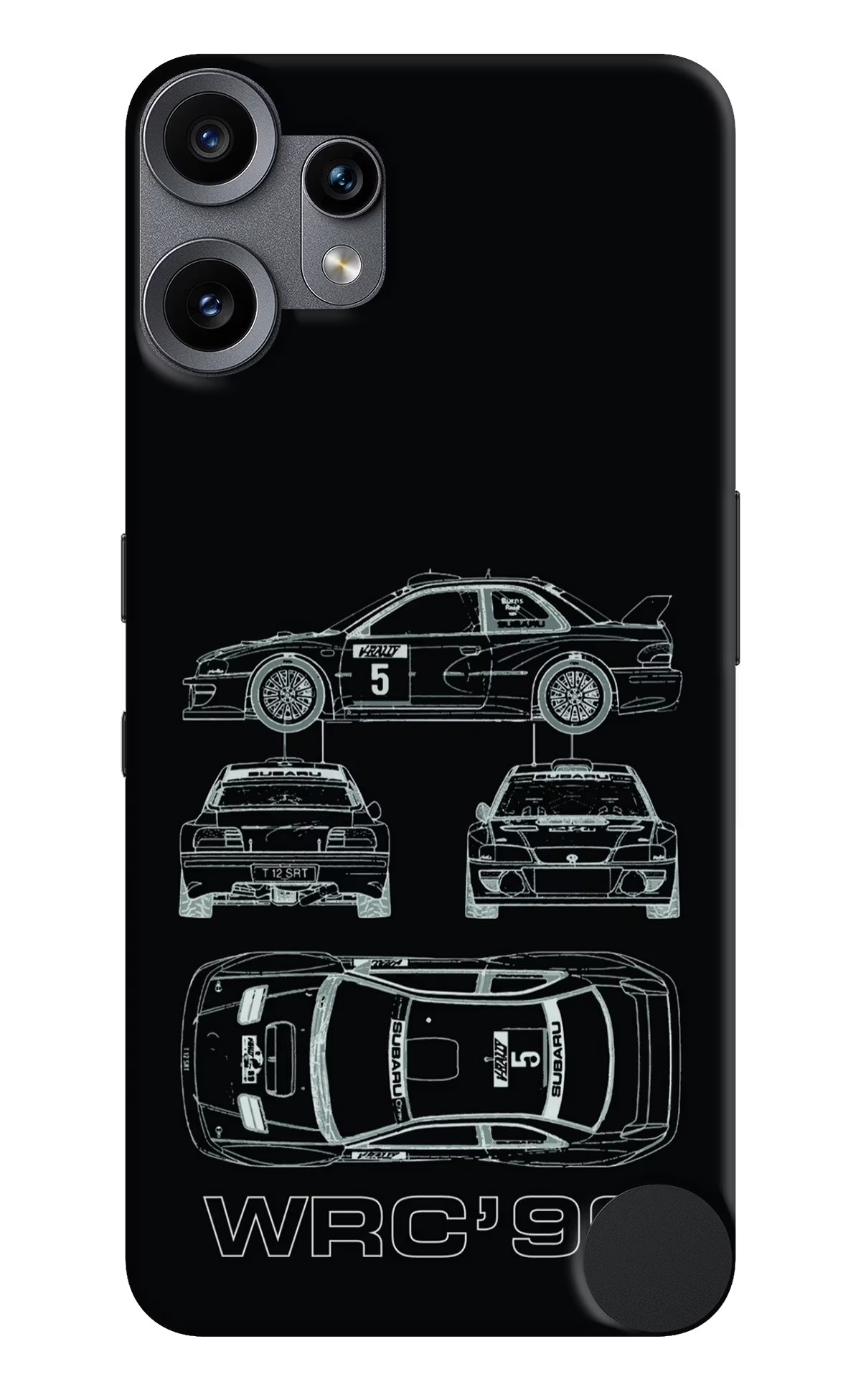 WRC'99 CMF by Nothing Phone 2 Pro Hard Case Back Cover by Casekaro