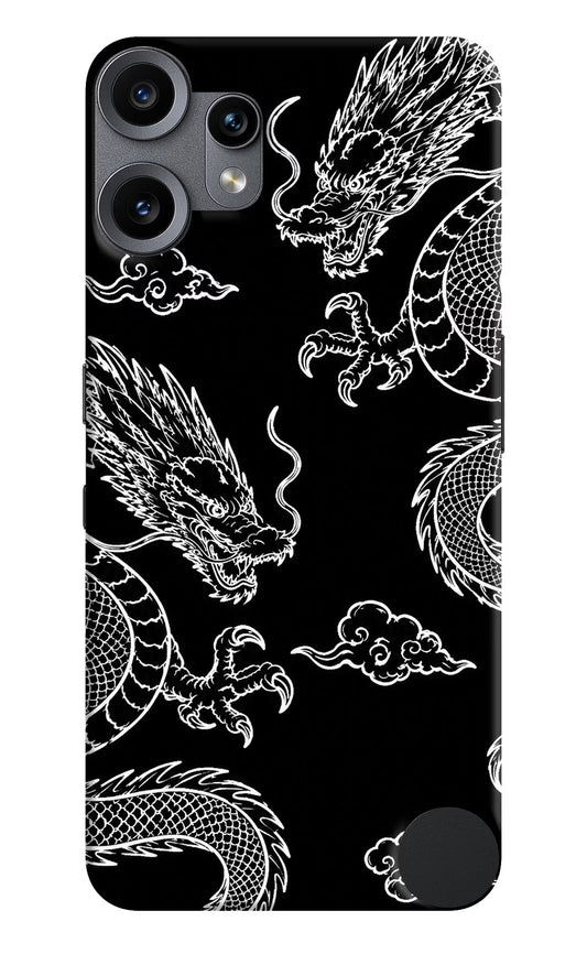 Twin Dragons CMF by Nothing Phone 2 Pro Hard Case Back Cover by Casekaro