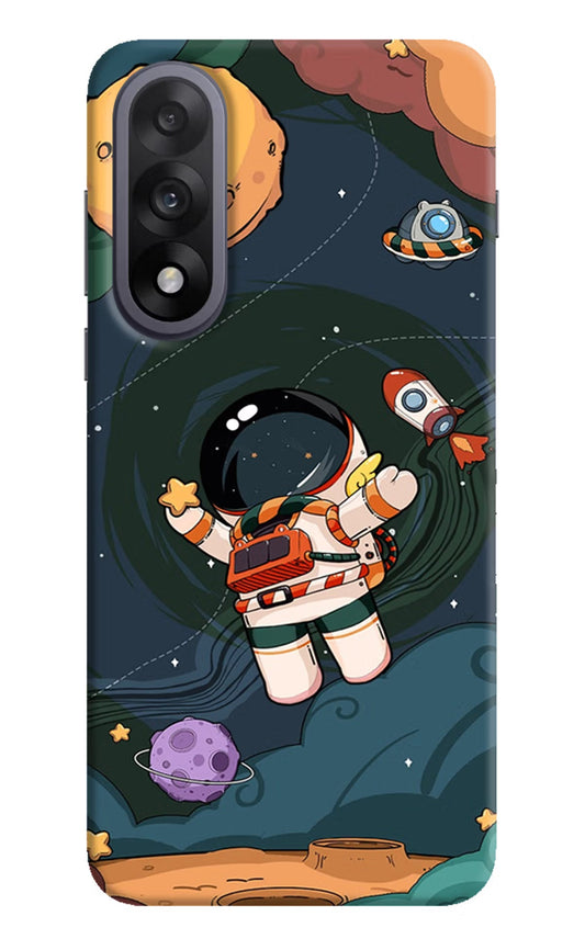 Cartoon Astronaut OnePlus Nord 5 Hard Case Back Cover by Casekaro