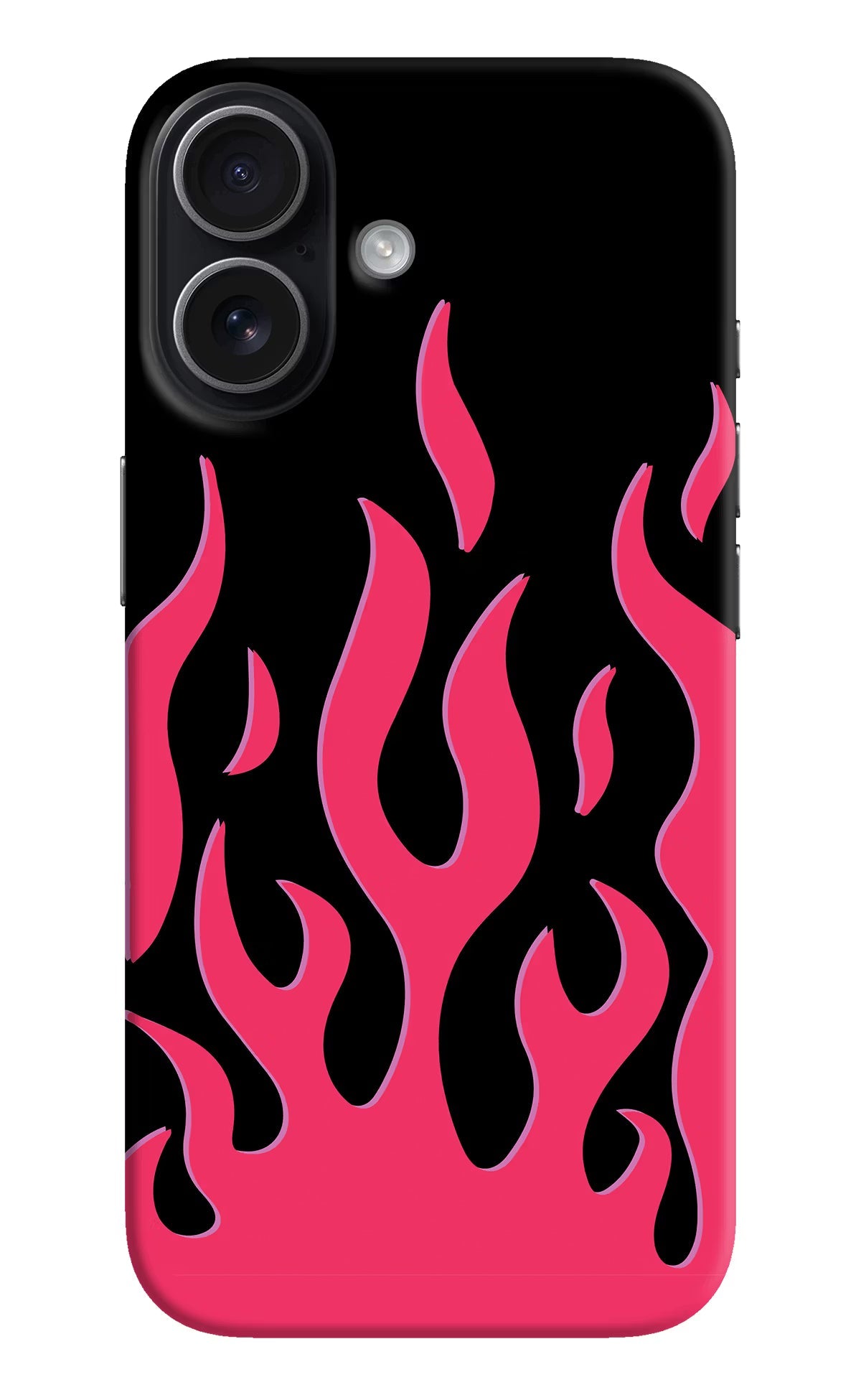 Fire Flames iPhone 17 Hard Case Back Cover by Casekaro