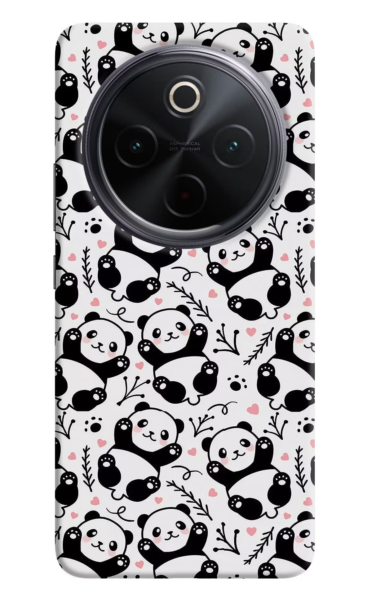 Cute Panda iQOO Z10 5G Hard Case Back Cover by Casekaro