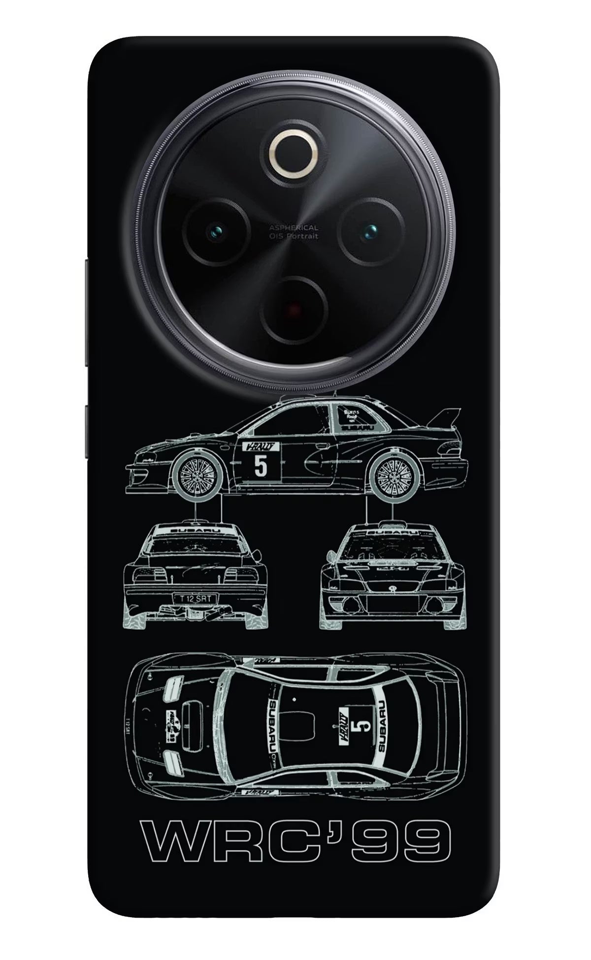 WRC'99 iQOO Z10 5G Hard Case Back Cover by Casekaro