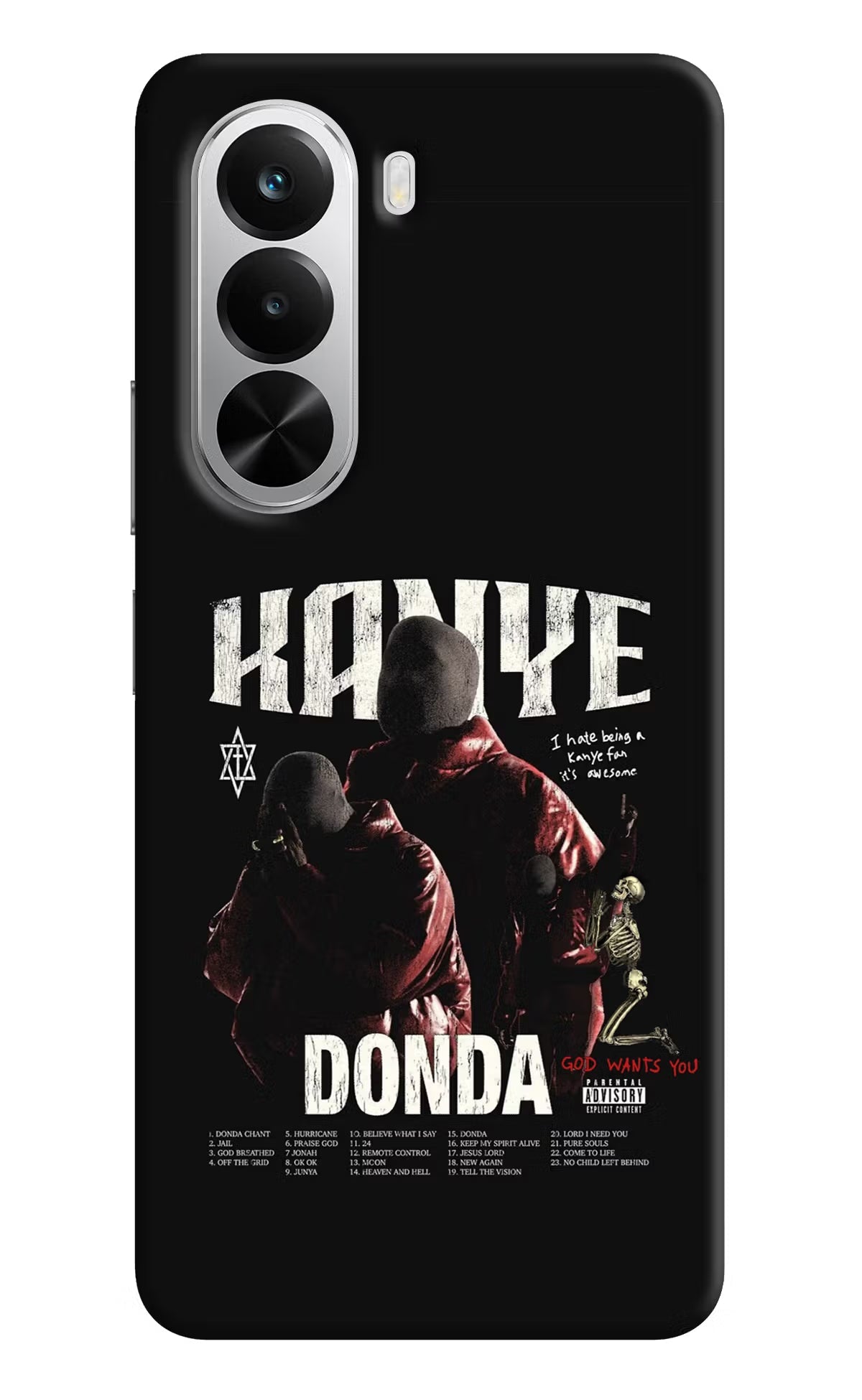 Donda Kanye West Realme P4x 5G Back Cover