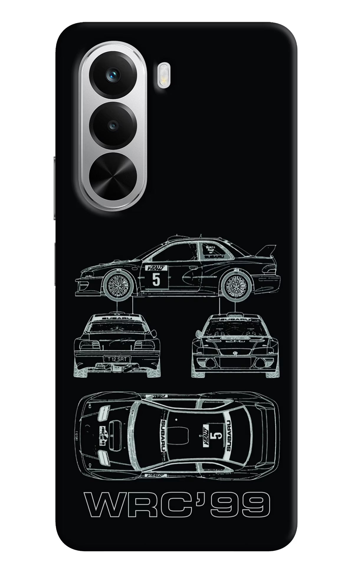 WRC'99 Realme P4x 5G Back Cover