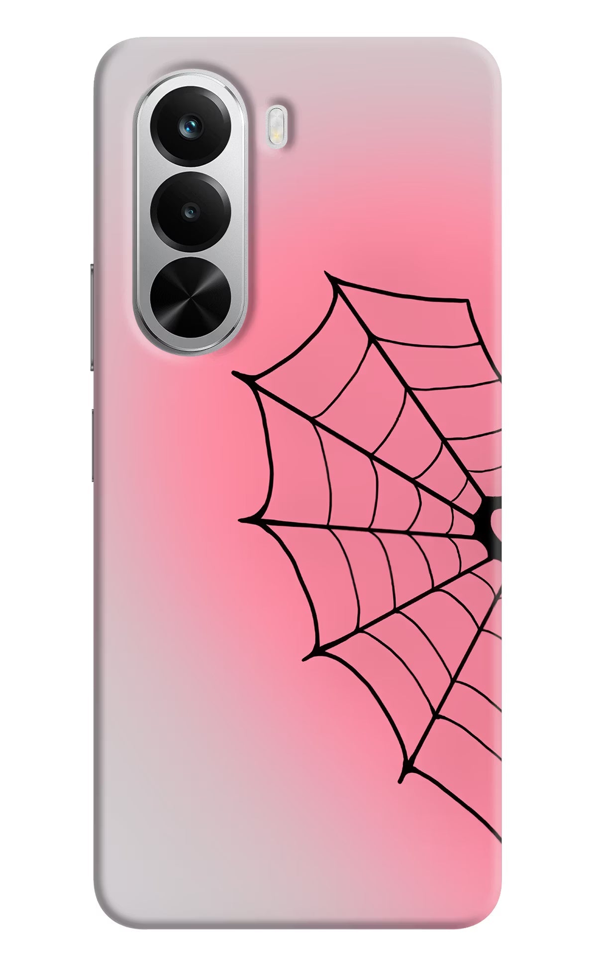 Pink Web Realme P4x 5G Back Cover