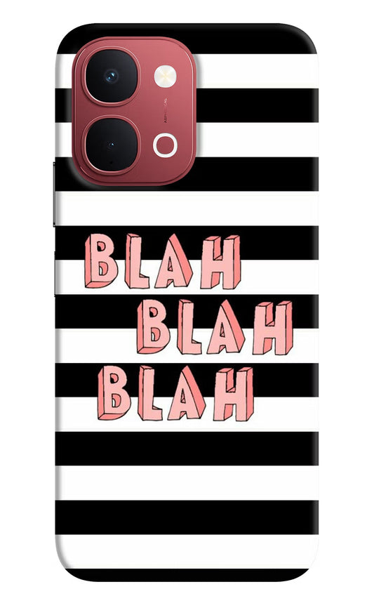 Blah Blah Blah Vivo Y51 Pro 5G Back Cover