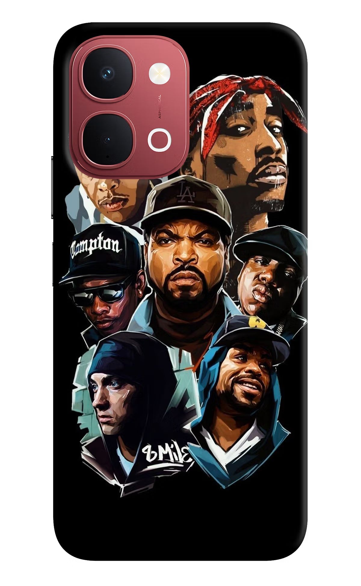Rappers Vivo Y51 Pro 5G Back Cover