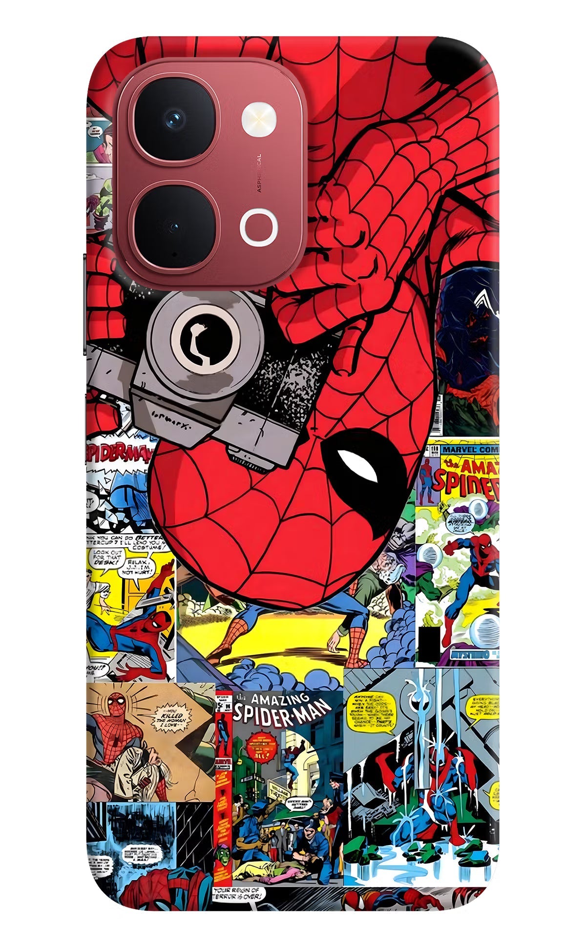 Spider Man Vivo Y51 Pro 5G Hard Case Back Cover by Casekaro