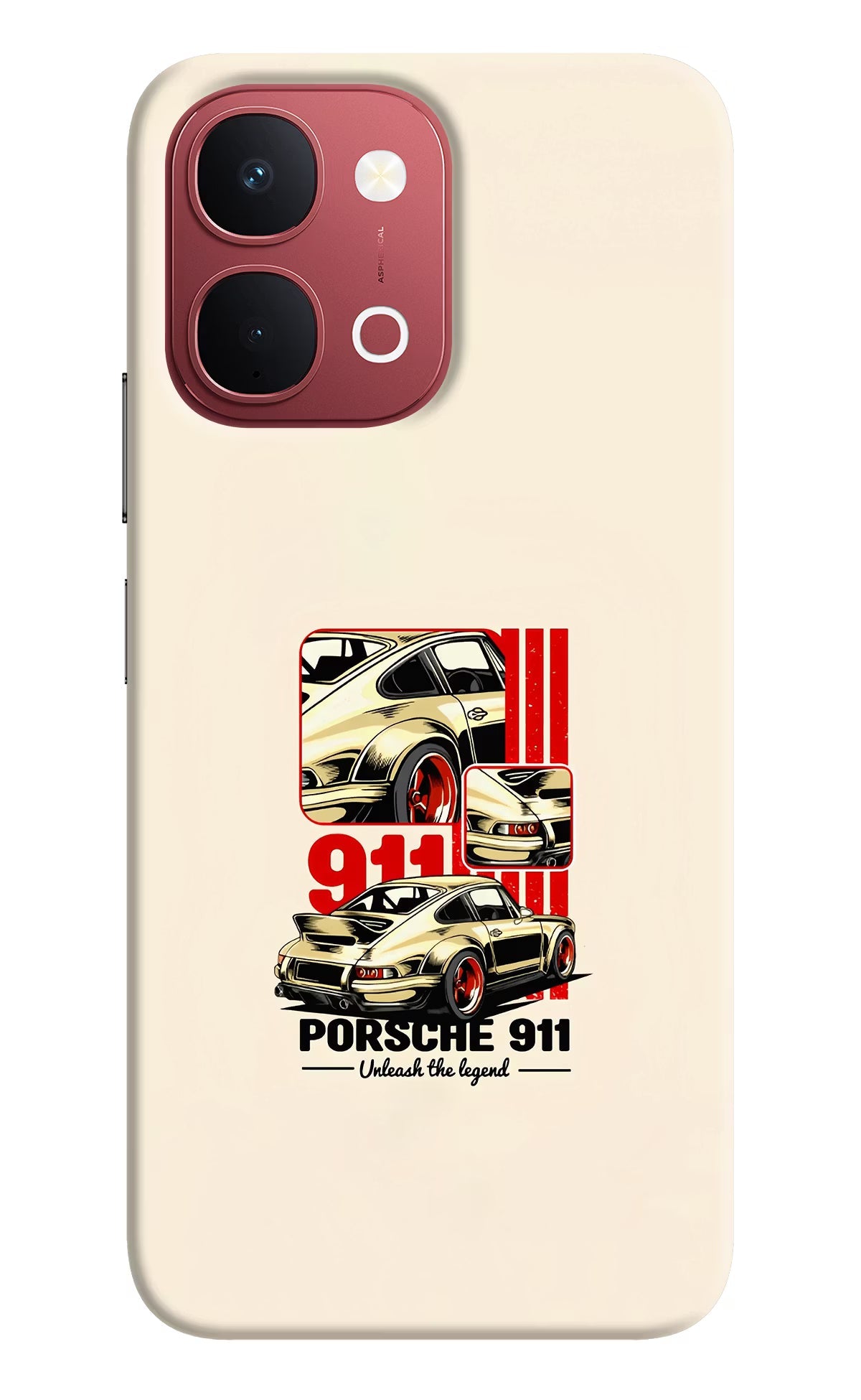 Classic Porsche 911 Vivo Y51 Pro 5G Back Cover