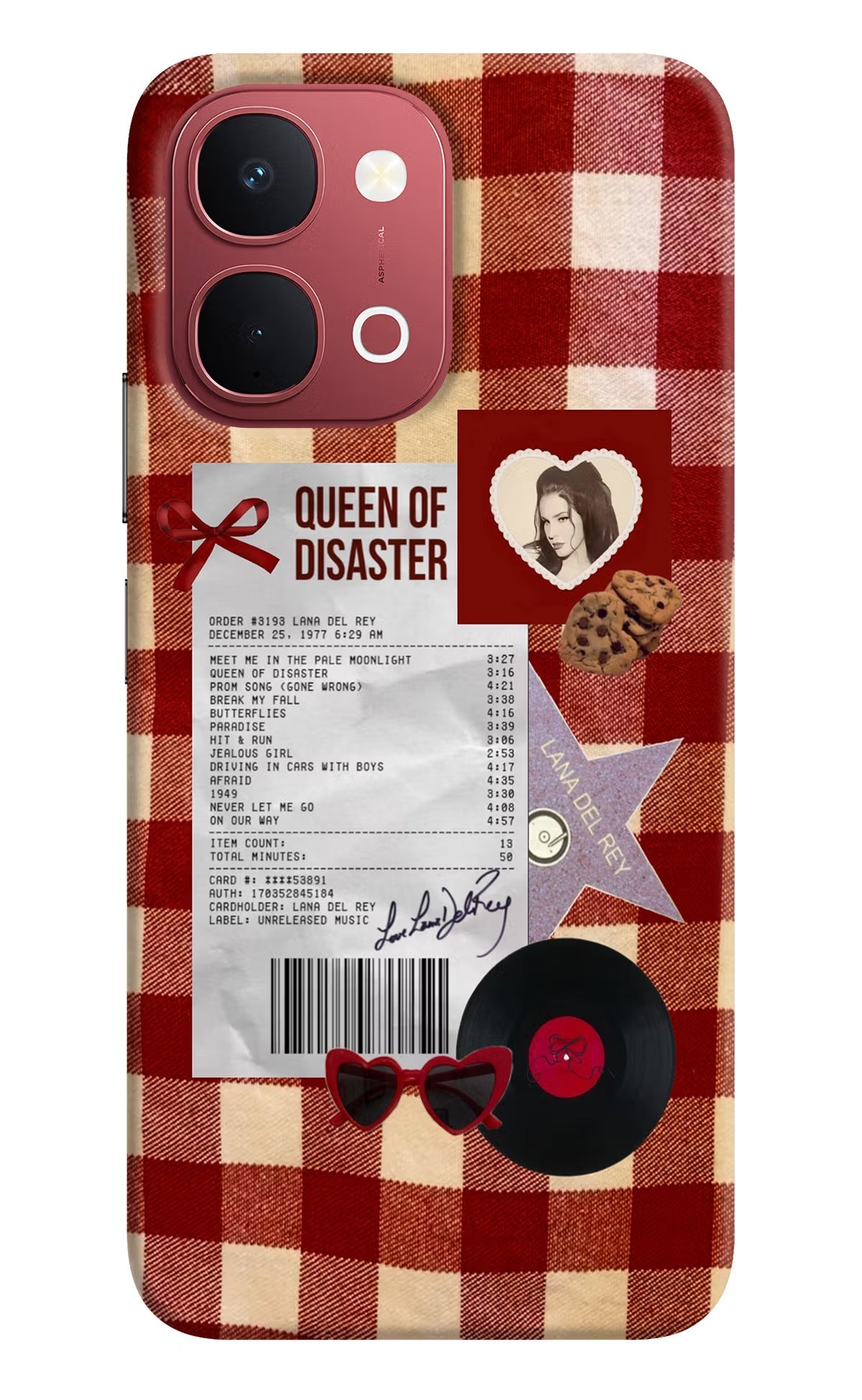 Queen of Disaster Vivo Y51 Pro 5G Back Cover