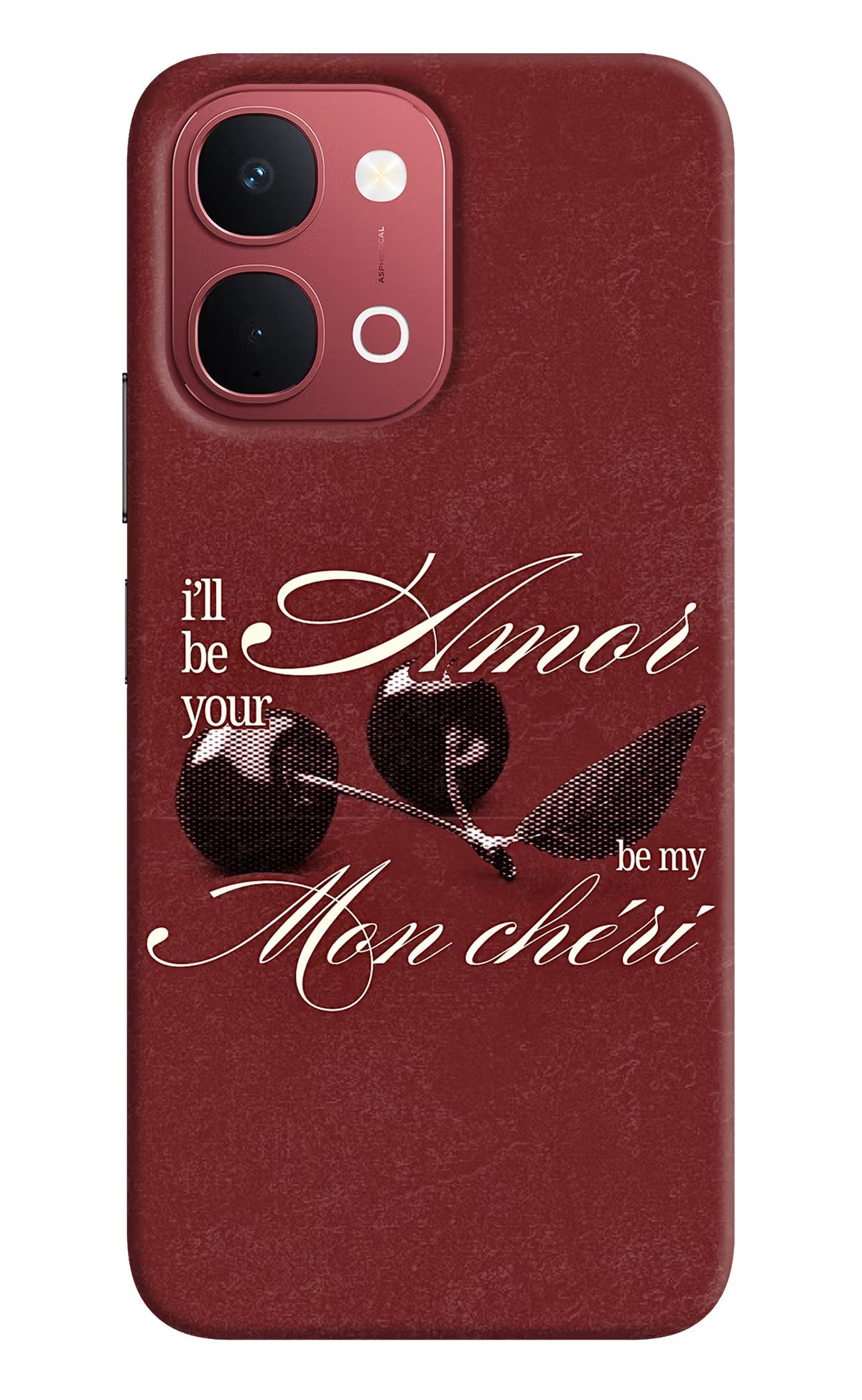 Velvet Cherry Vivo Y51 Pro 5G Back Cover