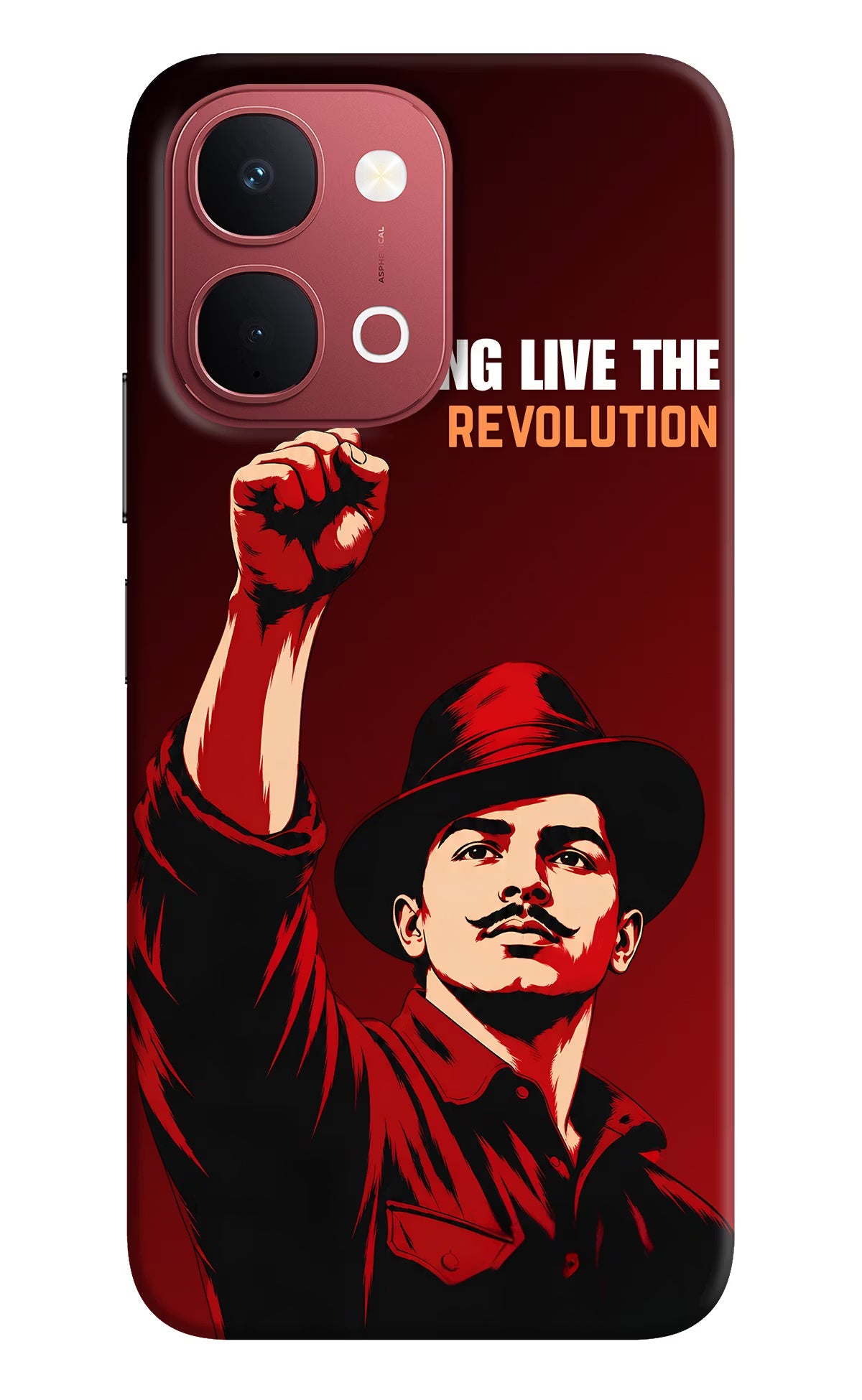Bhagat Singh Revolution Vivo Y51 Pro 5G Hard Case Back Cover by Casekaro