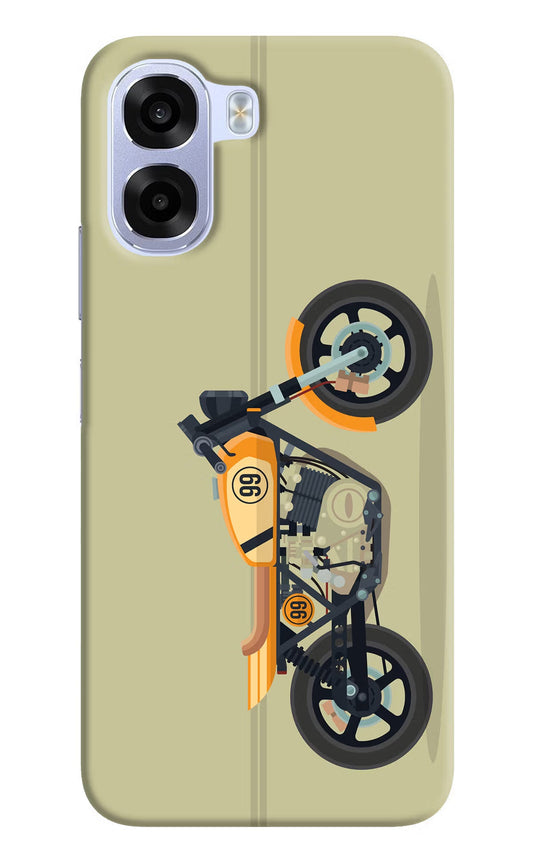 Vertical Speedster OPPO K14x 5G Hard Case Back Cover by Casekaro