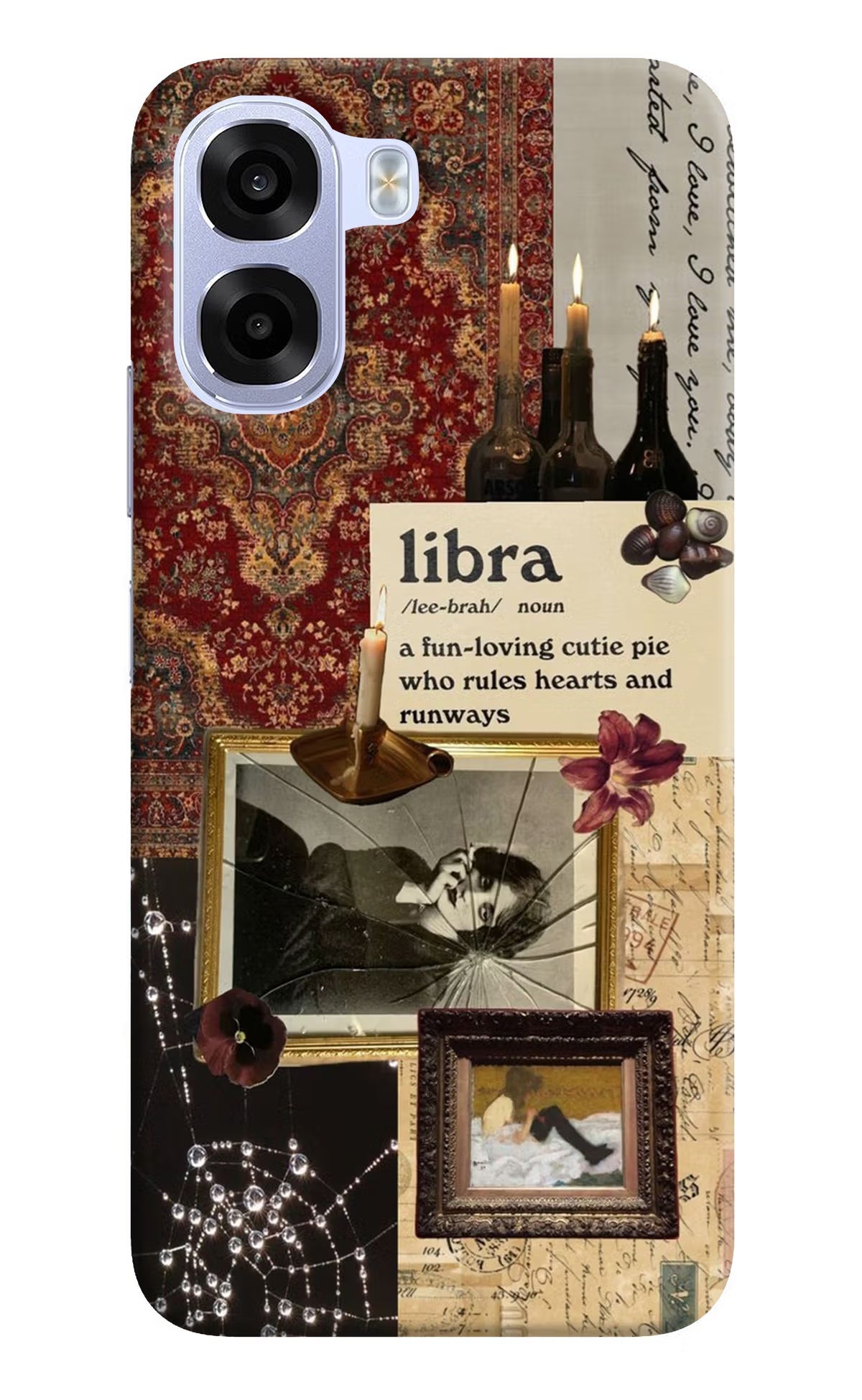 Libra Zodiac OPPO K14x 5G Hard Case Back Cover by Casekaro