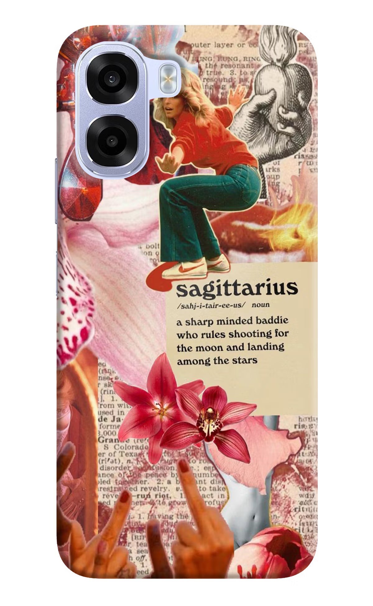 Sagittarius Zodiac OPPO K14x 5G Hard Case Back Cover by Casekaro