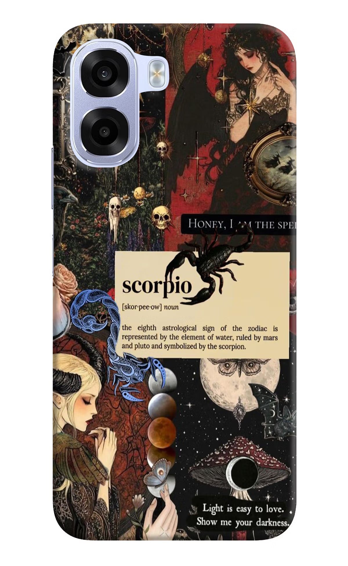 Scorpio Zodiac OPPO K14x 5G Hard Case Back Cover by Casekaro