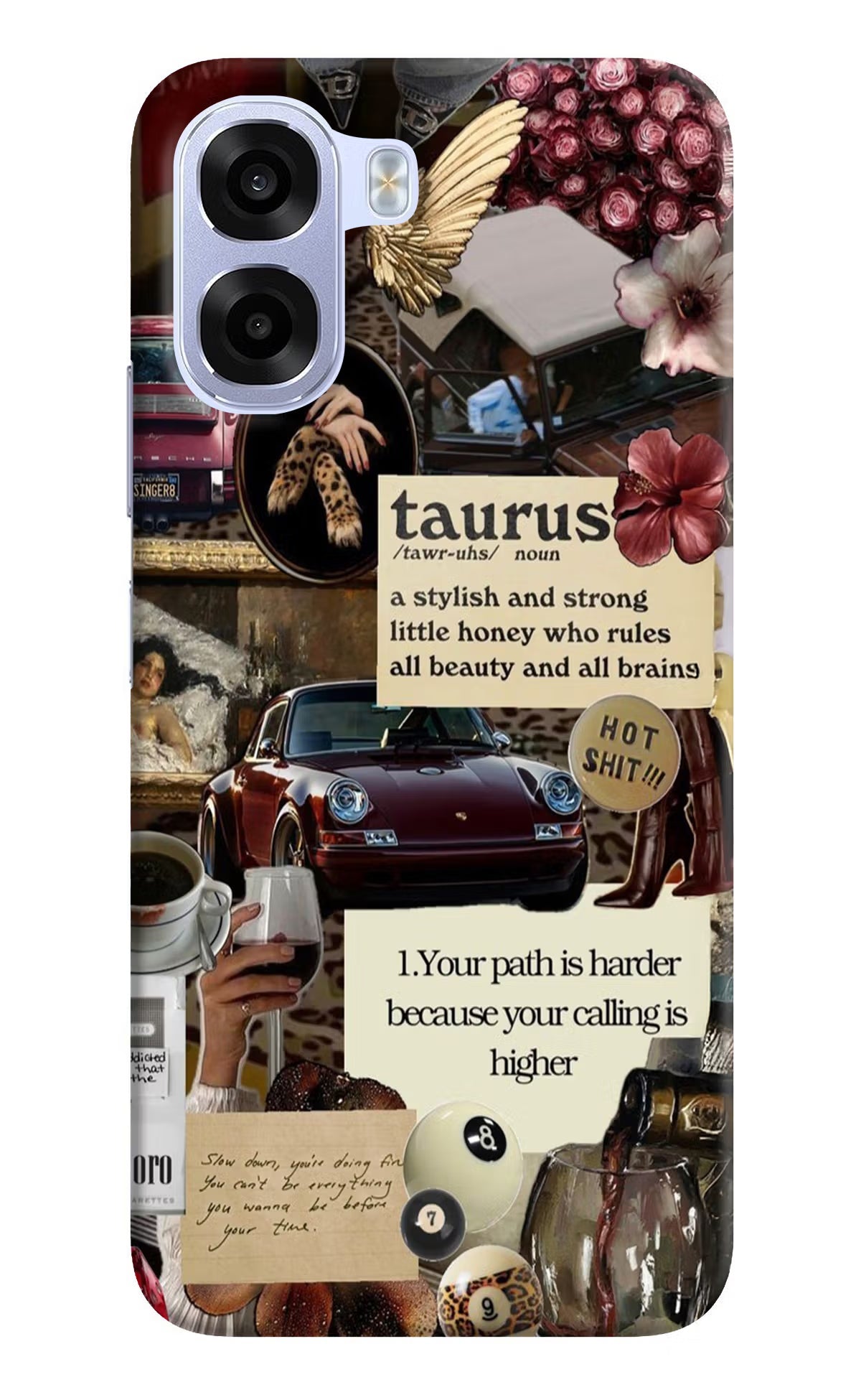Taurus Zodiac OPPO K14x 5G Hard Case Back Cover by Casekaro