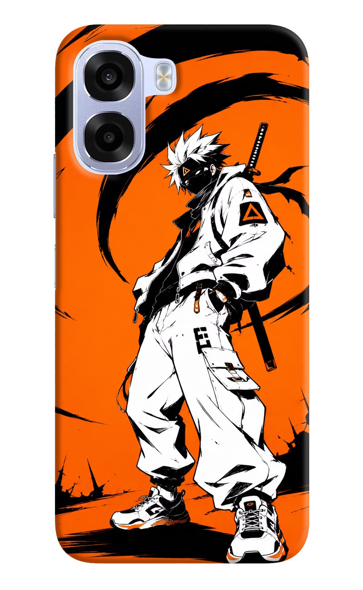 Street Samurai OPPO K14x 5G Hard Case Back Cover by Casekaro