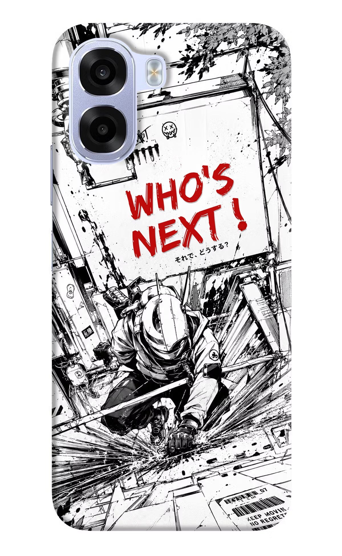 Who's Next OPPO K14x 5G Hard Case Back Cover by Casekaro