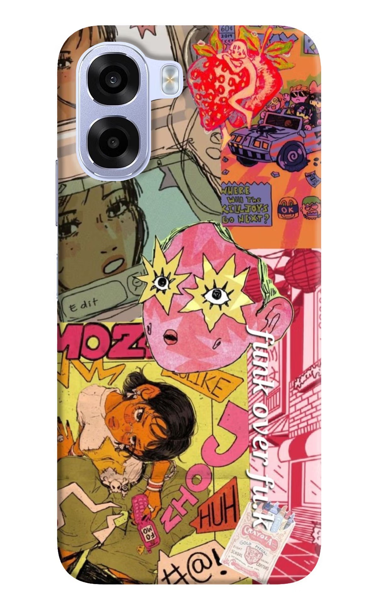 Funkover OPPO K14x 5G Hard Case Back Cover by Casekaro