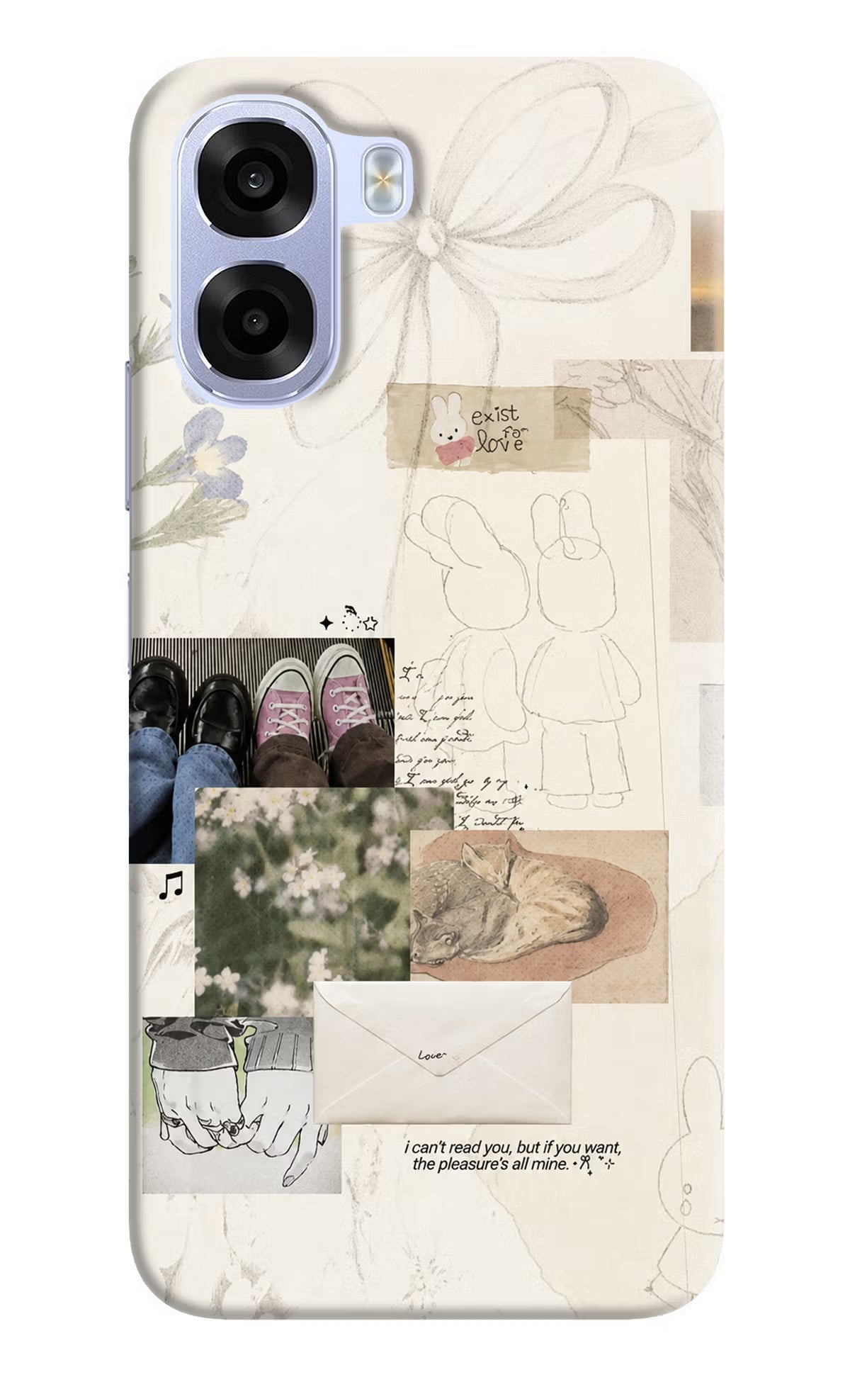 Soft Aesthetic OPPO K14x 5G Hard Case Back Cover by Casekaro