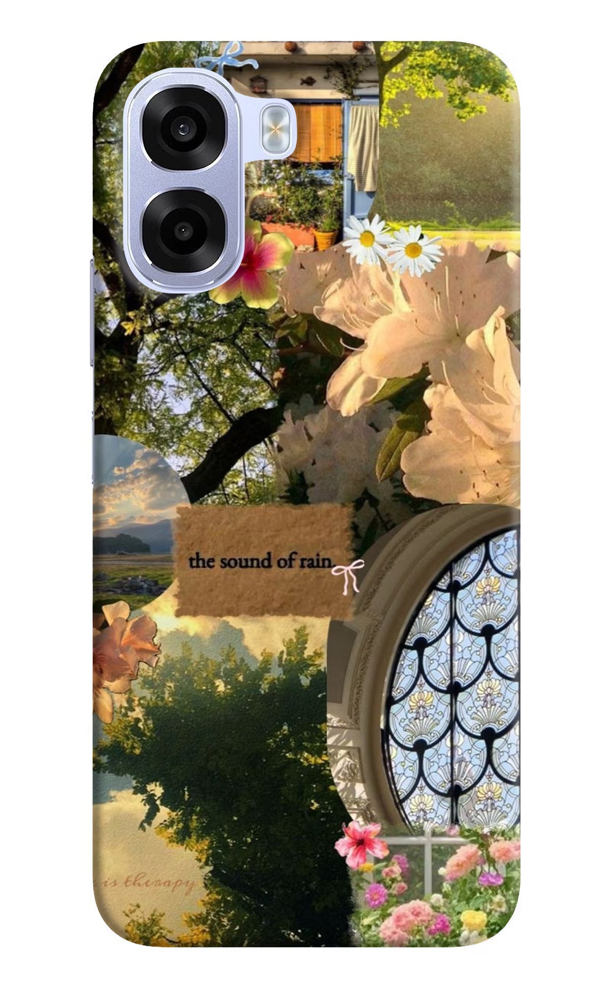 Rain OPPO K14x 5G Hard Case Back Cover by Casekaro