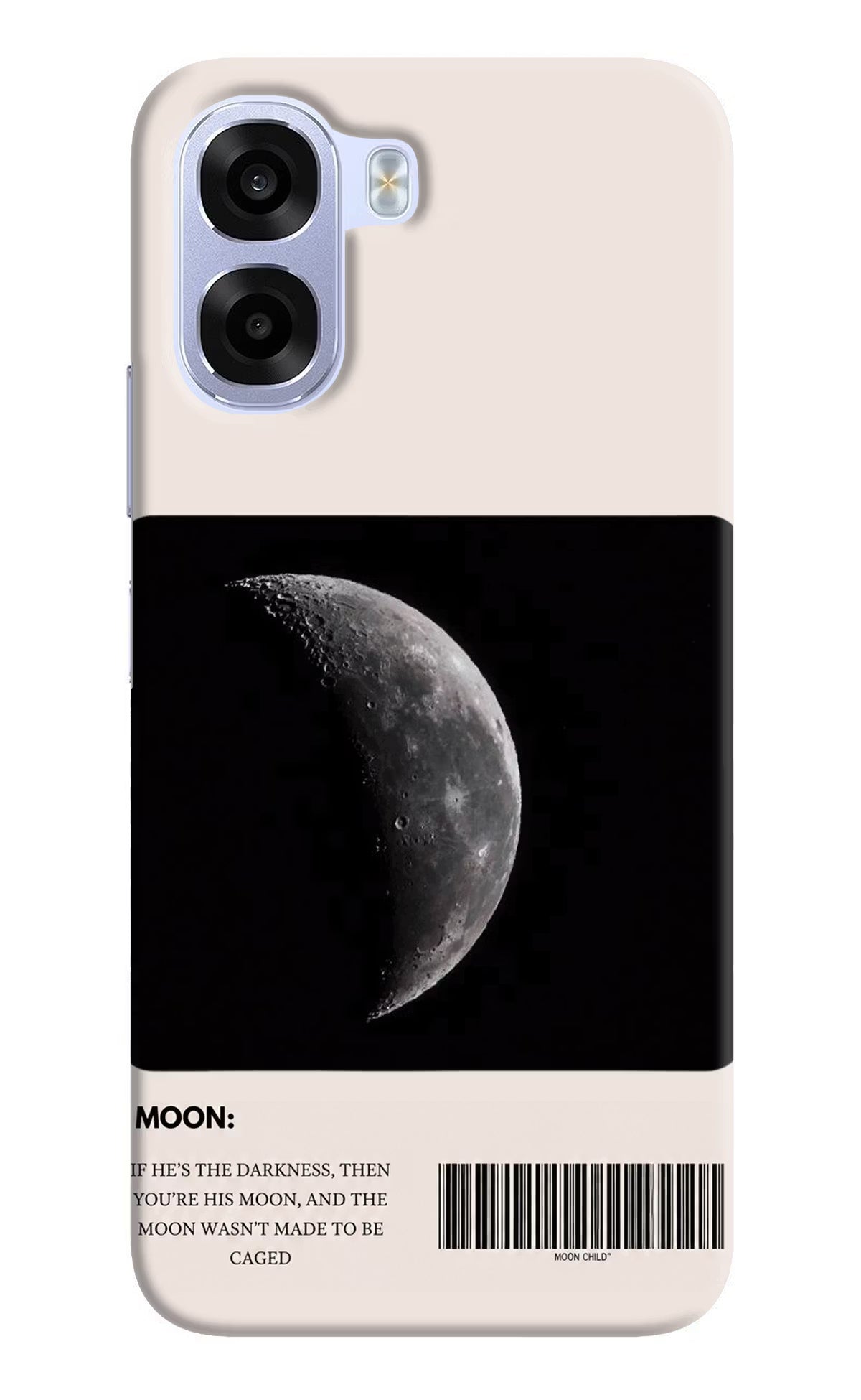 Moon Phase OPPO K14x 5G Hard Case Back Cover by Casekaro