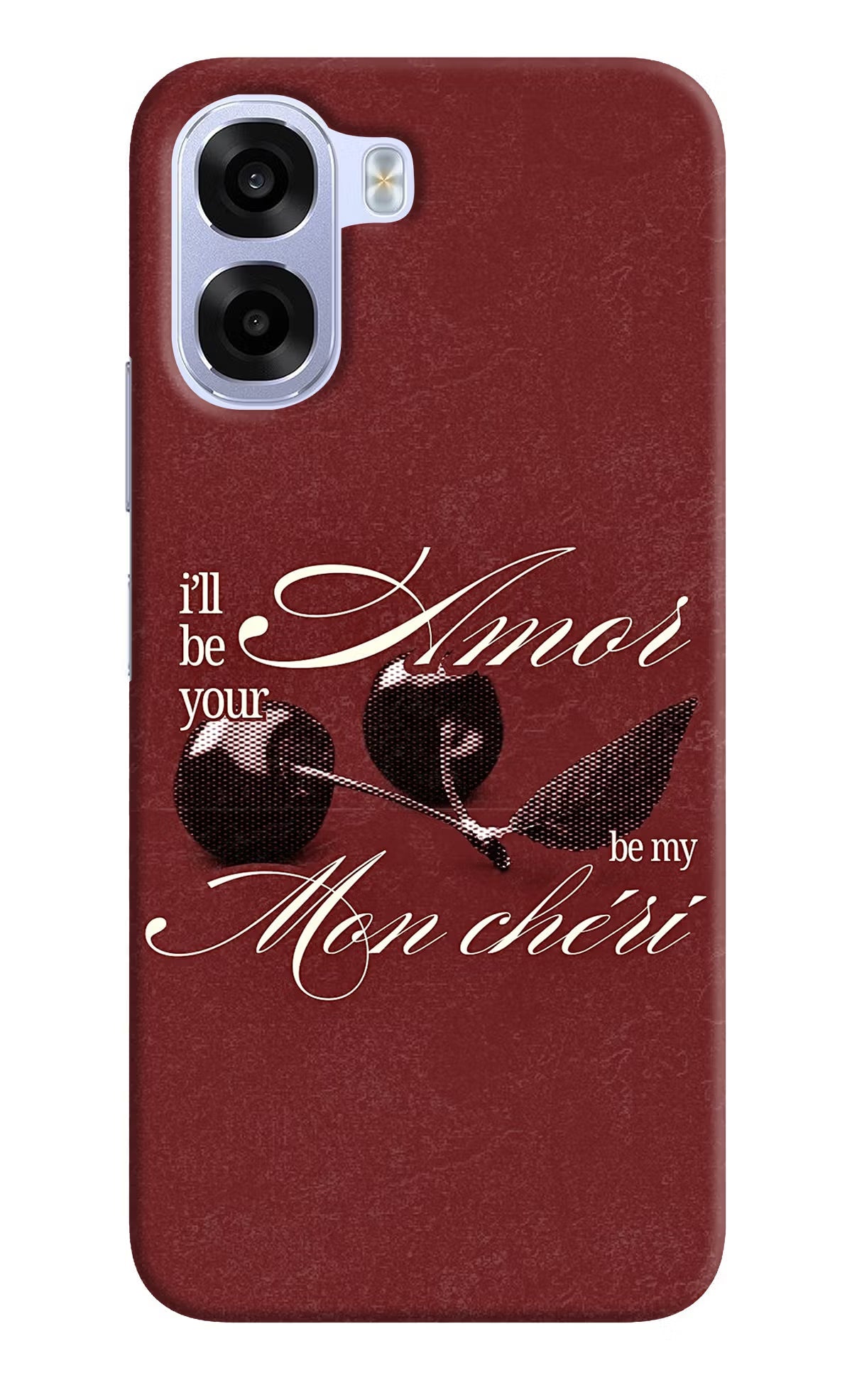 Velvet Cherry OPPO K14x 5G Hard Case Back Cover by Casekaro