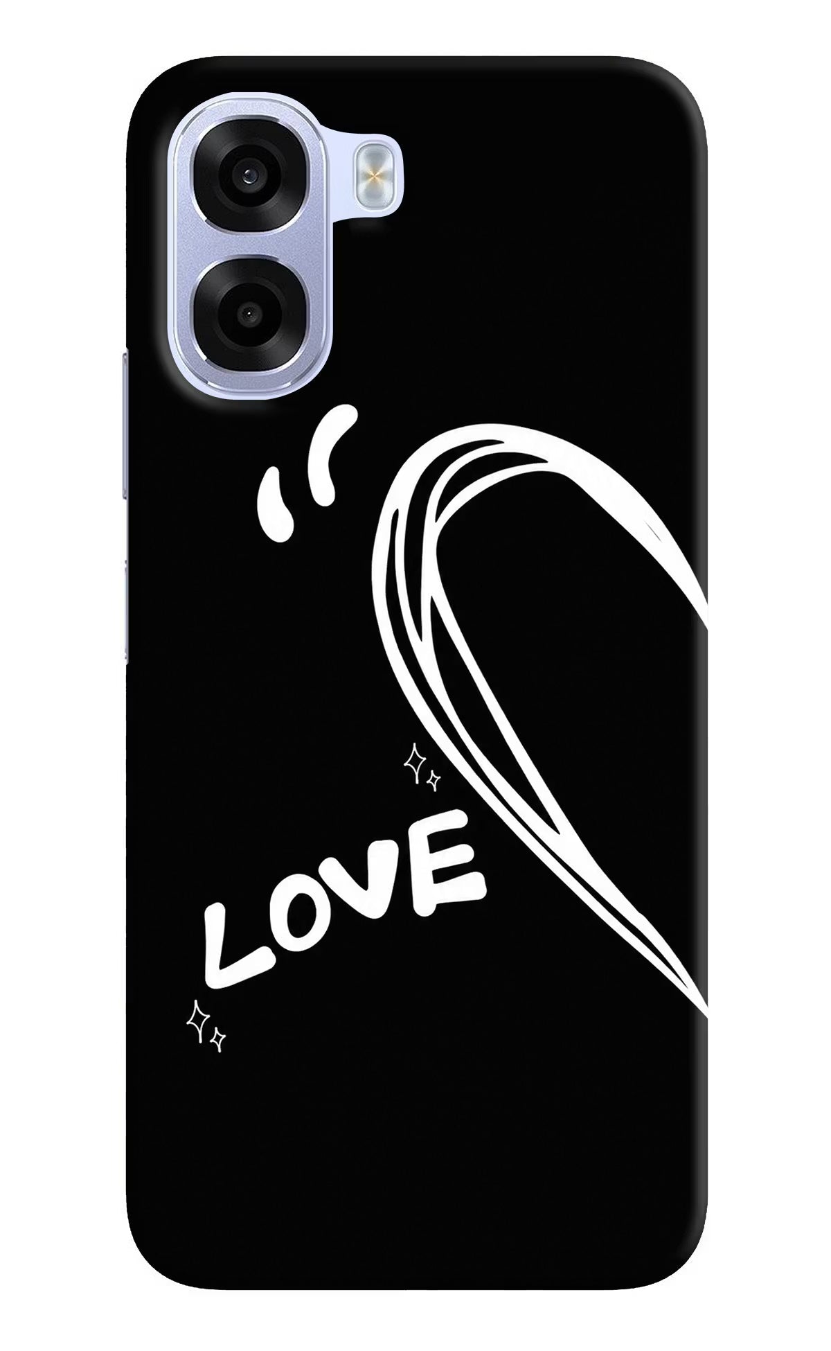 Love Line OPPO K14x 5G Hard Case Back Cover by Casekaro