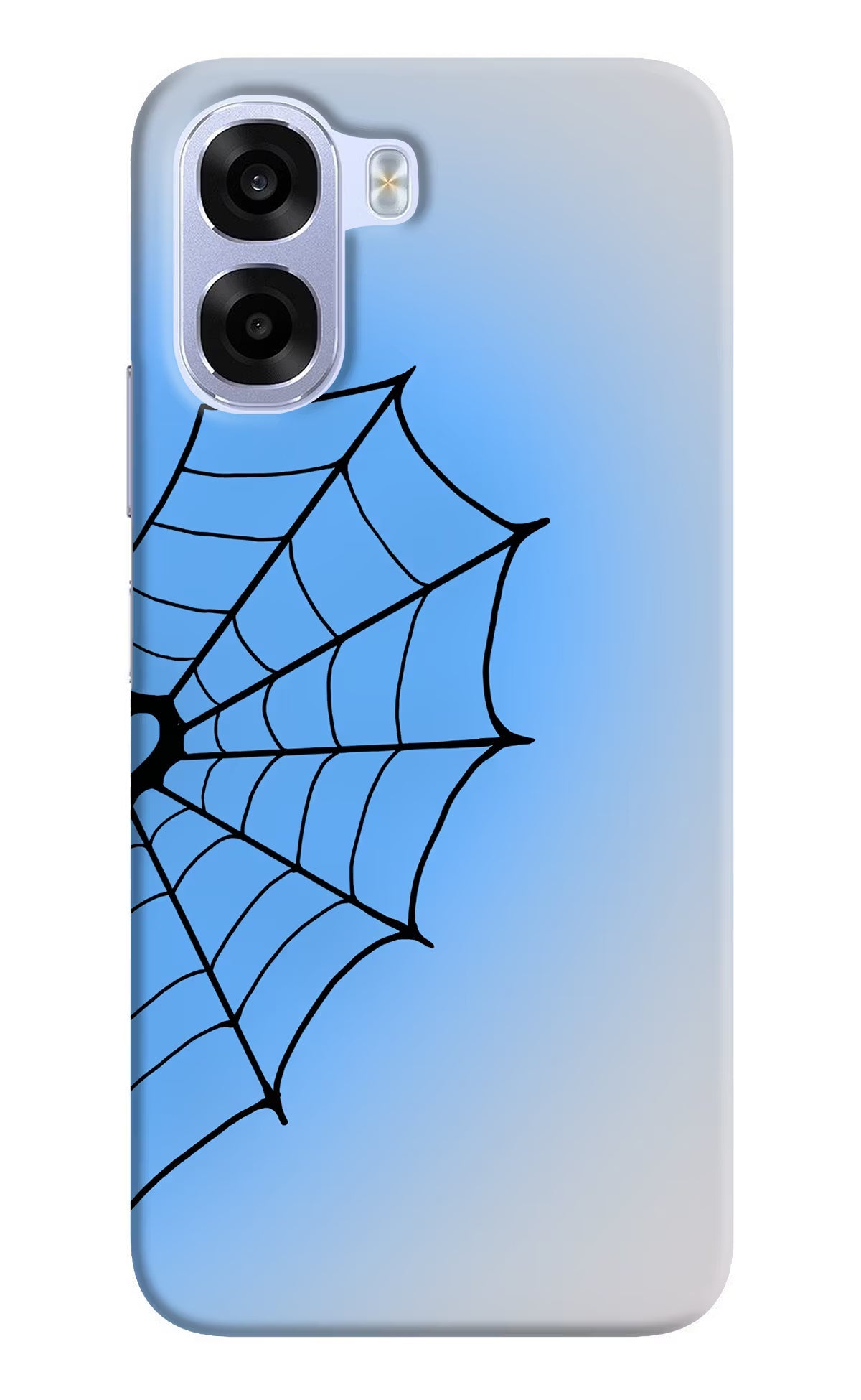 Blue Web OPPO K14x 5G Hard Case Back Cover by Casekaro