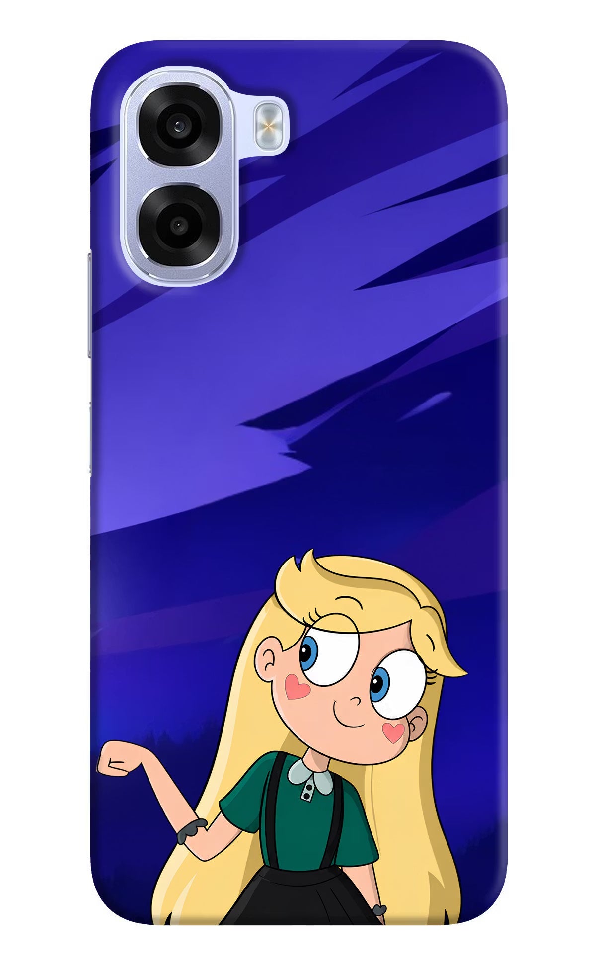 Star Glow OPPO K14x 5G Hard Case Back Cover by Casekaro