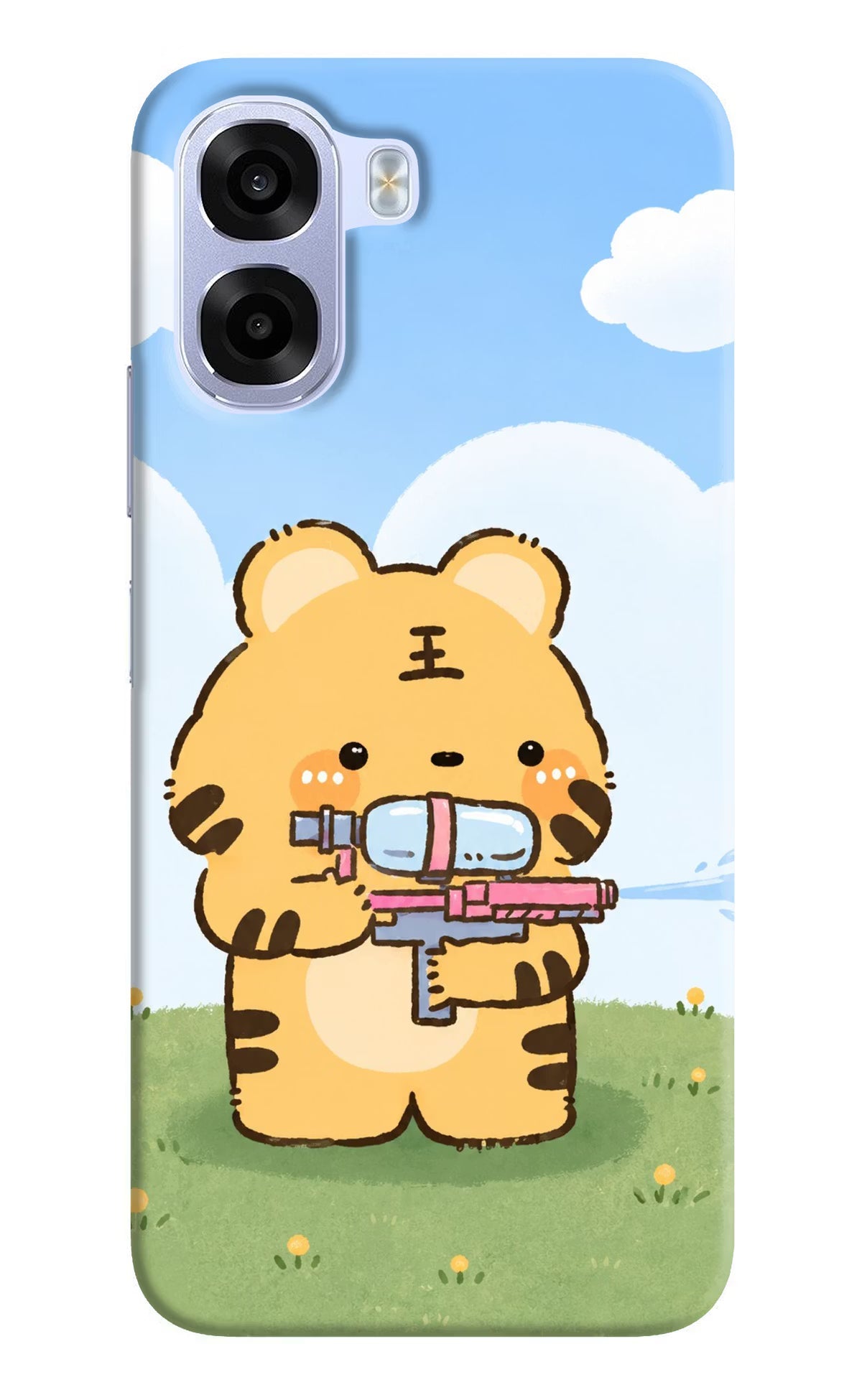 Tiger Treat OPPO K14x 5G Hard Case Back Cover by Casekaro