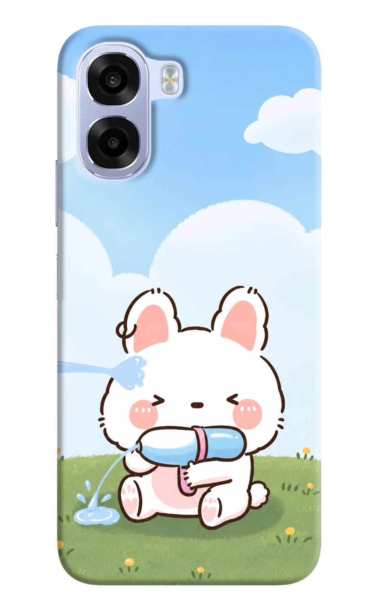 Bunny Treat OPPO K14x 5G Hard Case Back Cover by Casekaro