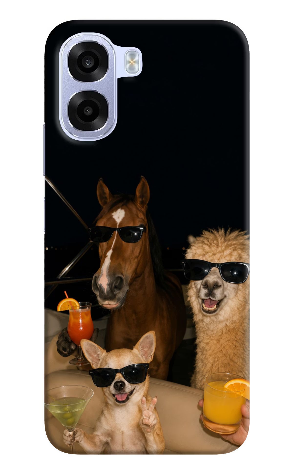 Party Squad OPPO K14x 5G Hard Case Back Cover by Casekaro