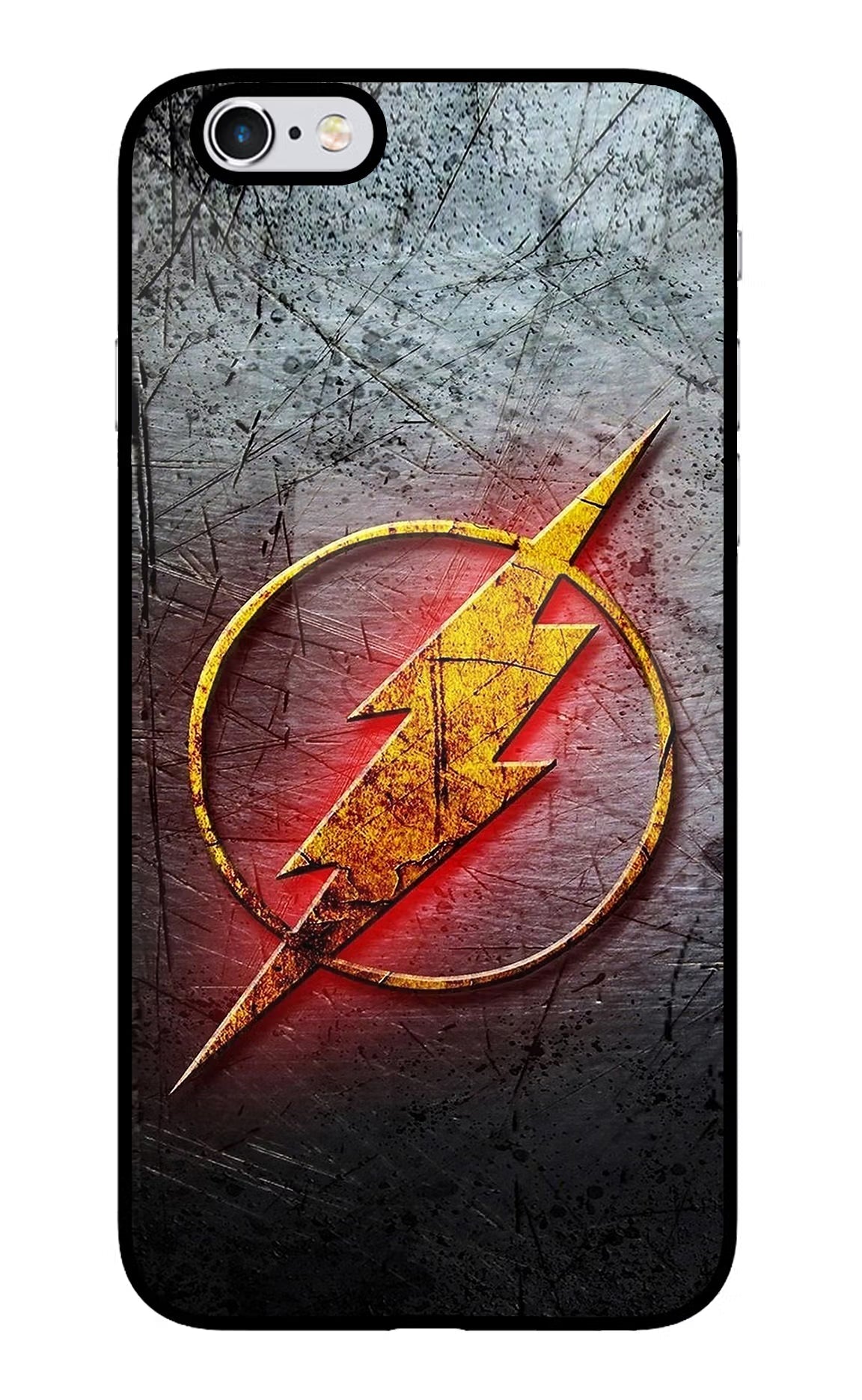Flash iPhone 6/6s Glass Case Back Cover by Casekaro