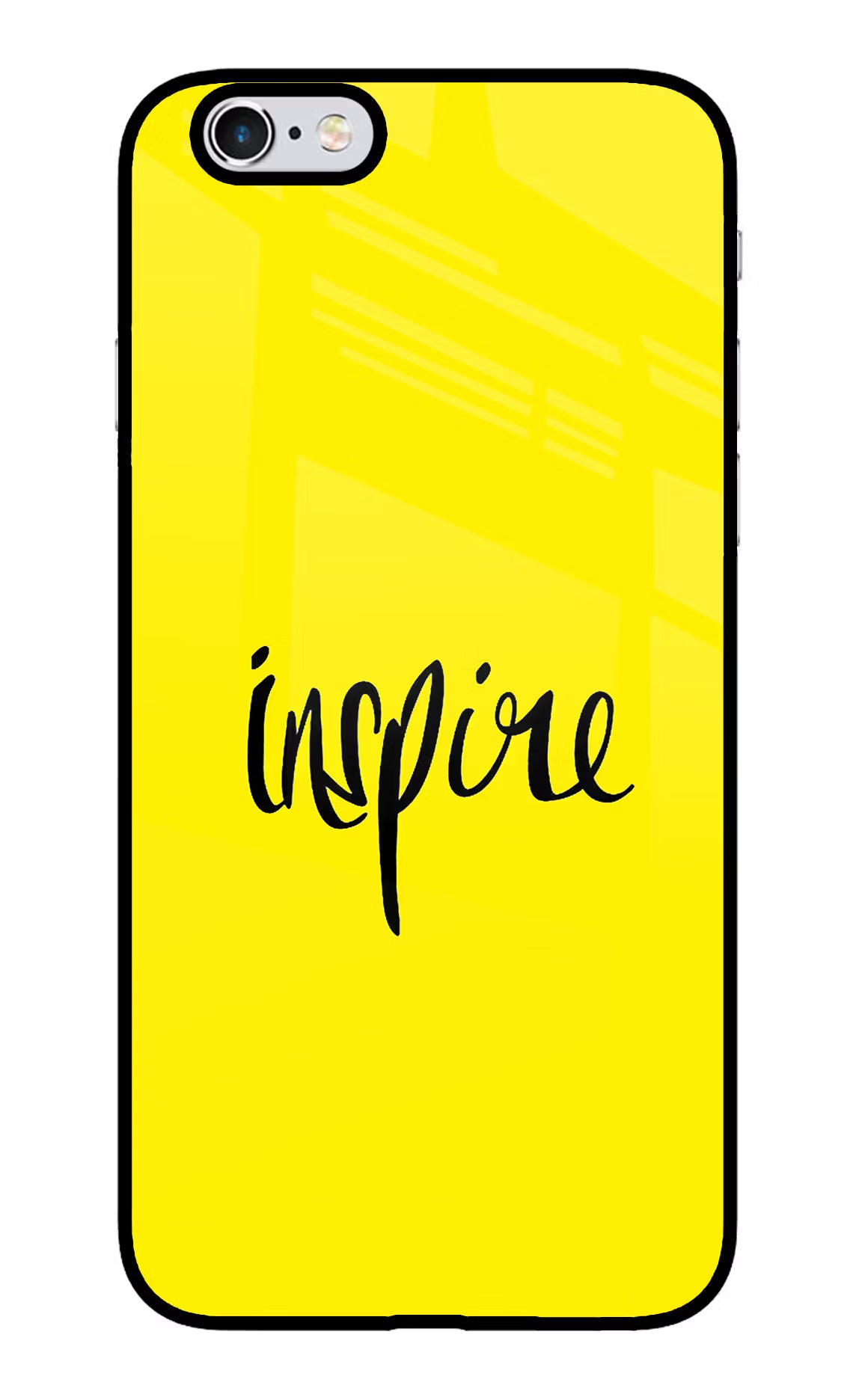 Inspire iPhone 6/6s Glass Case Back Cover by Casekaro