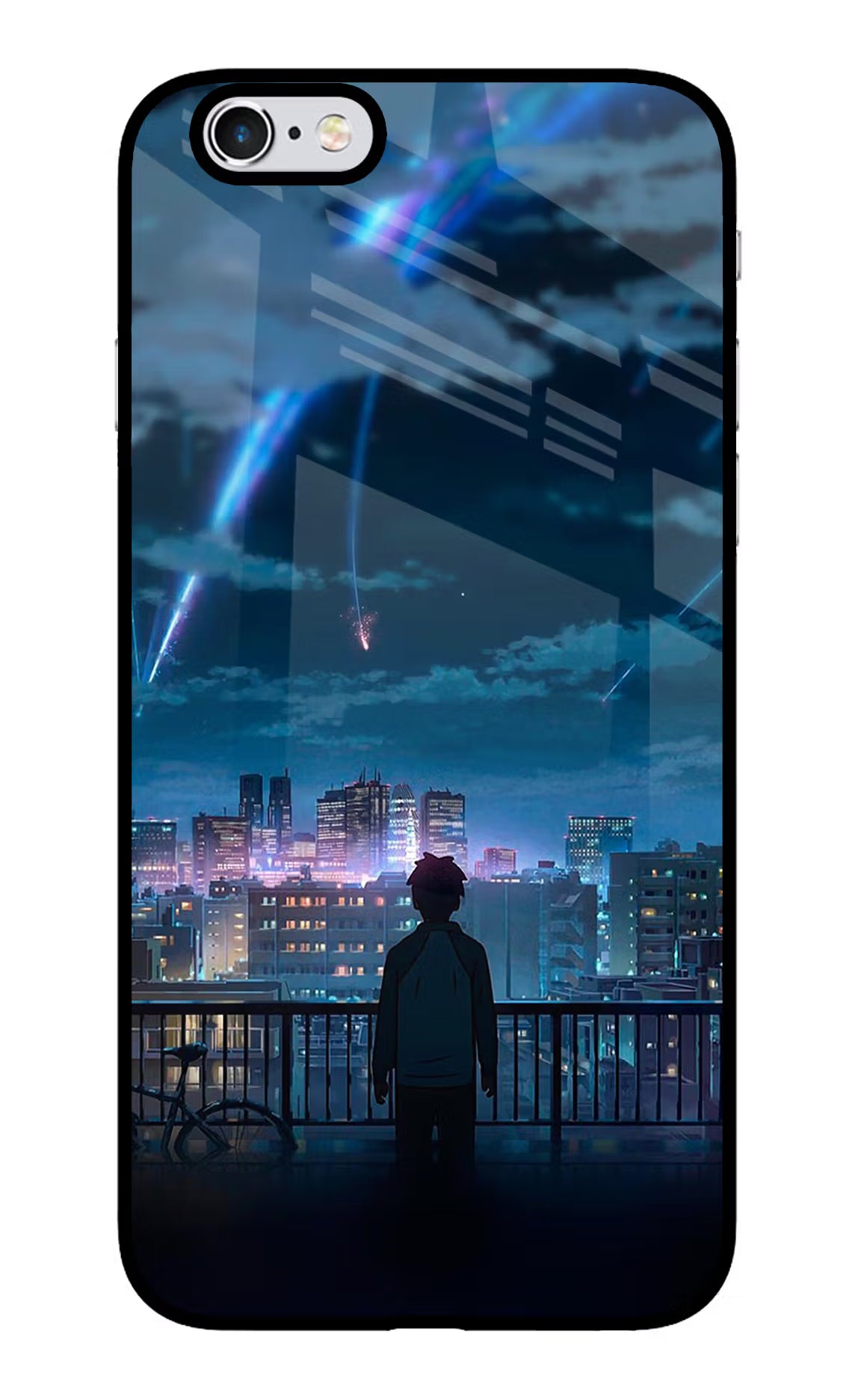 Anime iPhone 6/6s Glass Case Back Cover by Casekaro