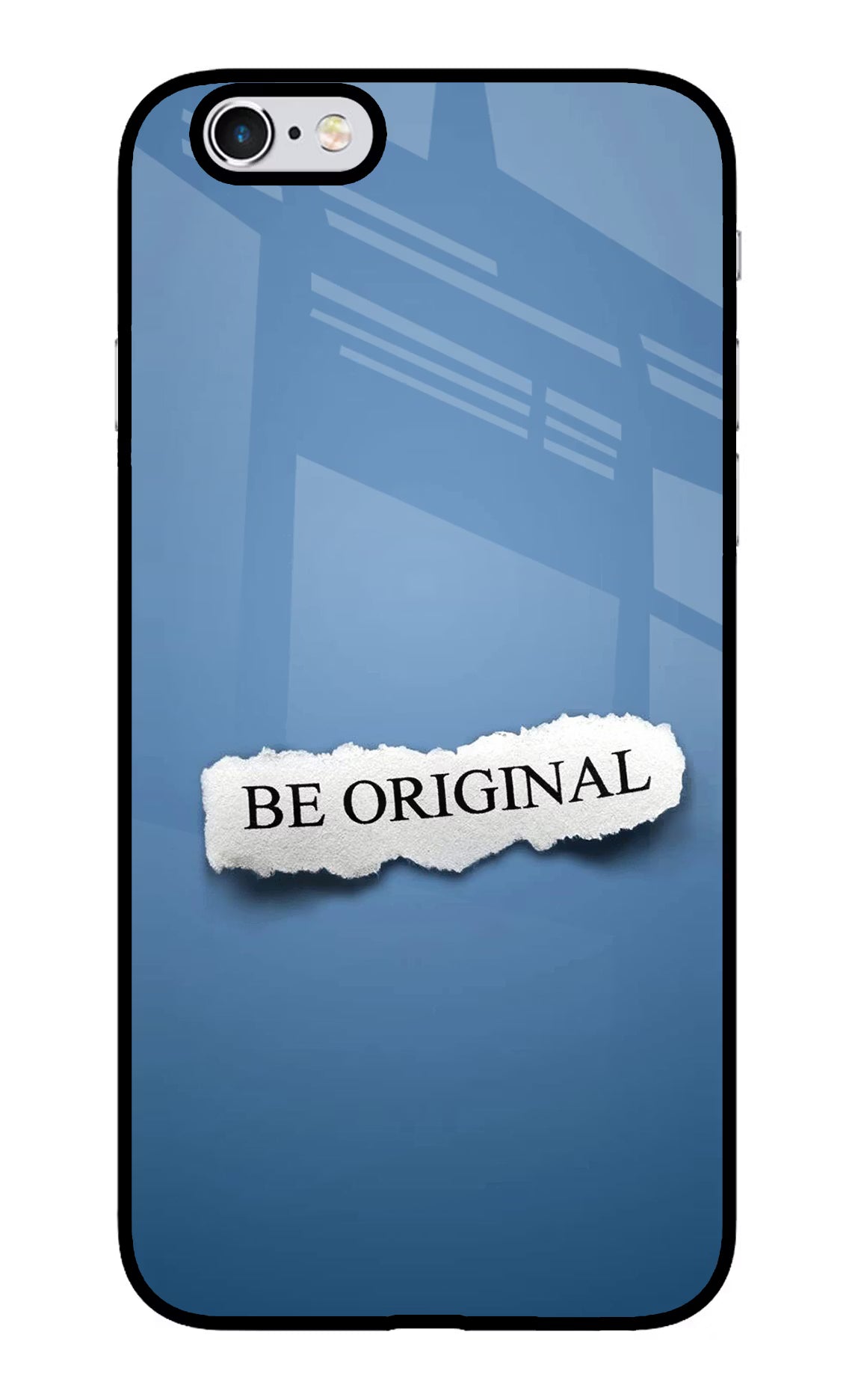 Be Original iPhone 6/6s Glass Case Back Cover by Casekaro