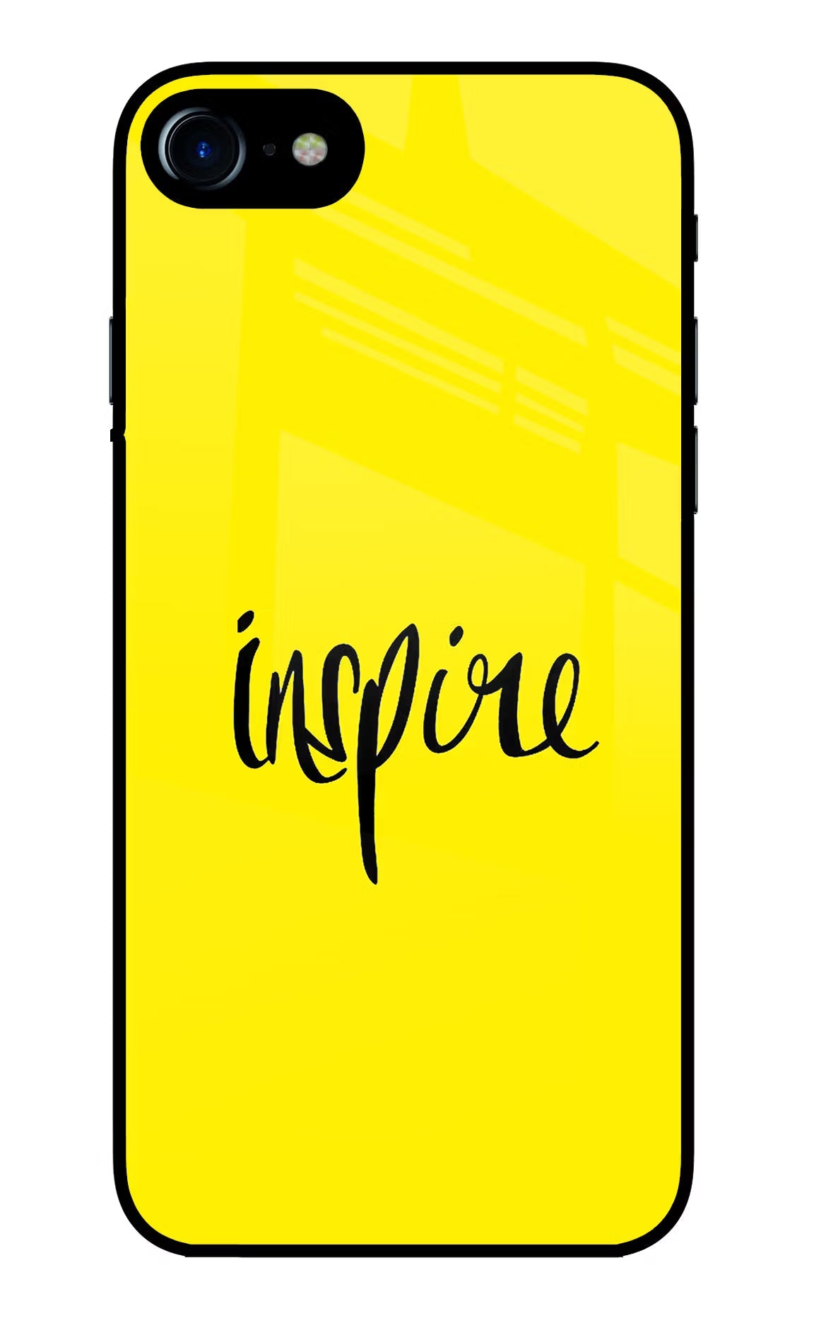 Inspire iPhone 7/7s Glass Case Back Cover by Casekaro