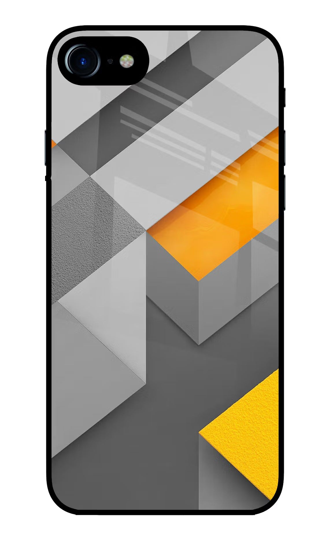 Abstract iPhone 7/7s Glass Case Back Cover by Casekaro