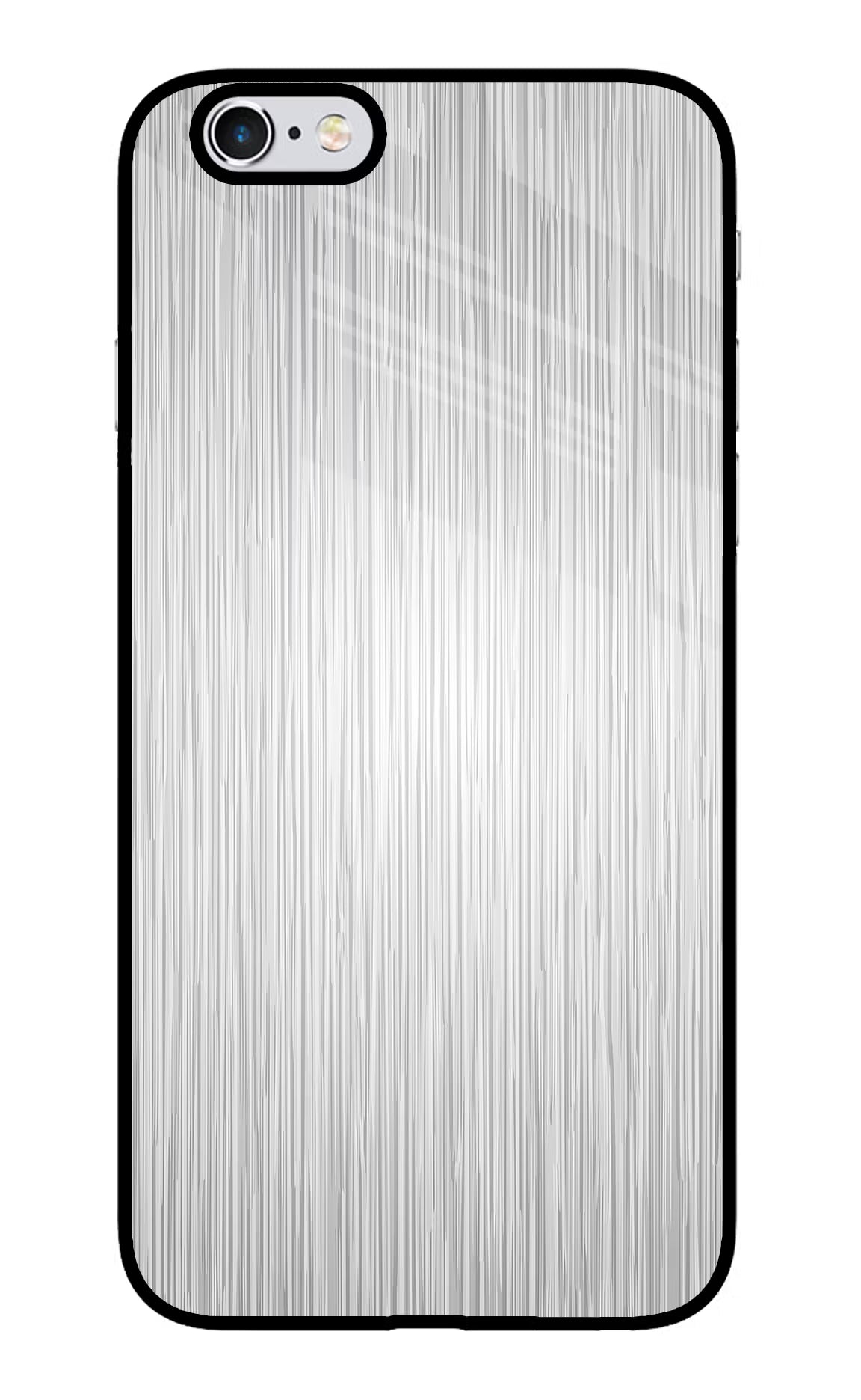 Wooden Grey Texture iPhone 6 Plus/6s Plus Glass Case Back Cover by Casekaro