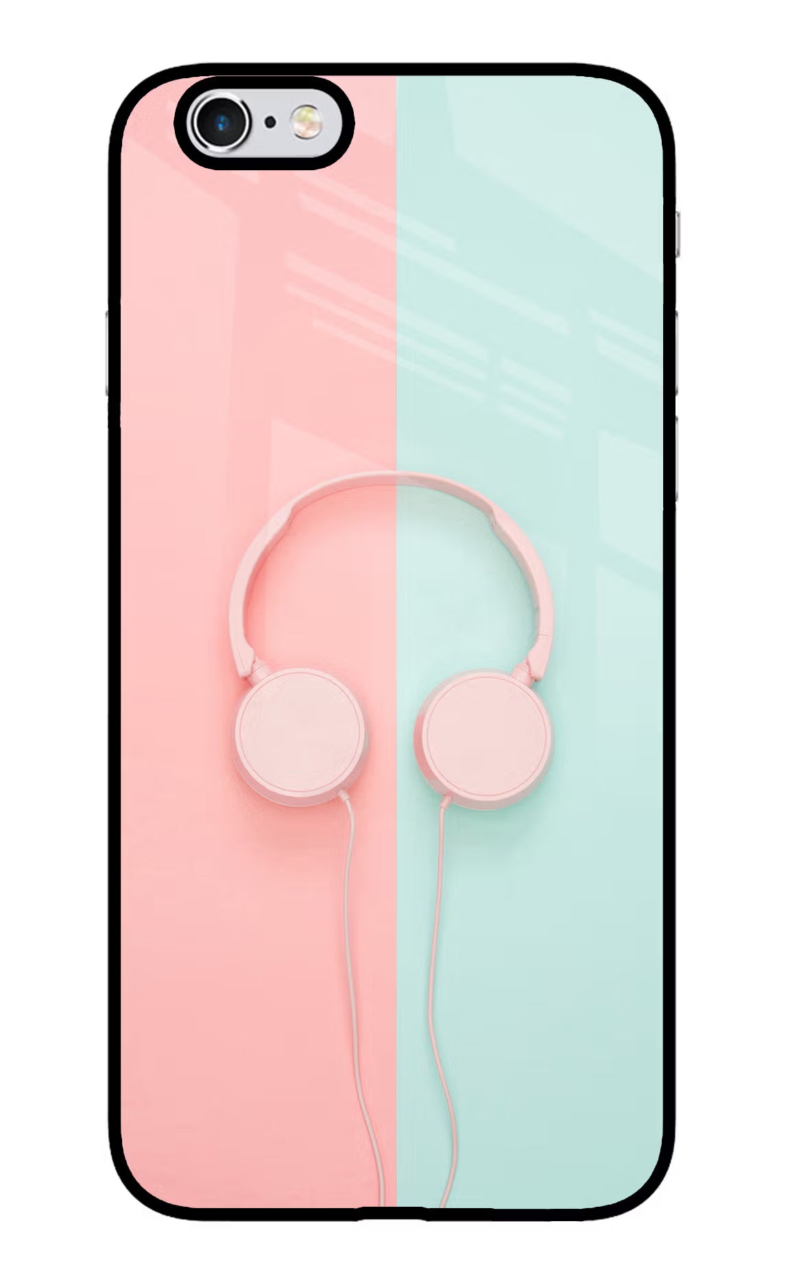 Music Lover iPhone 6 Plus/6s Plus Glass Case Back Cover by Casekaro